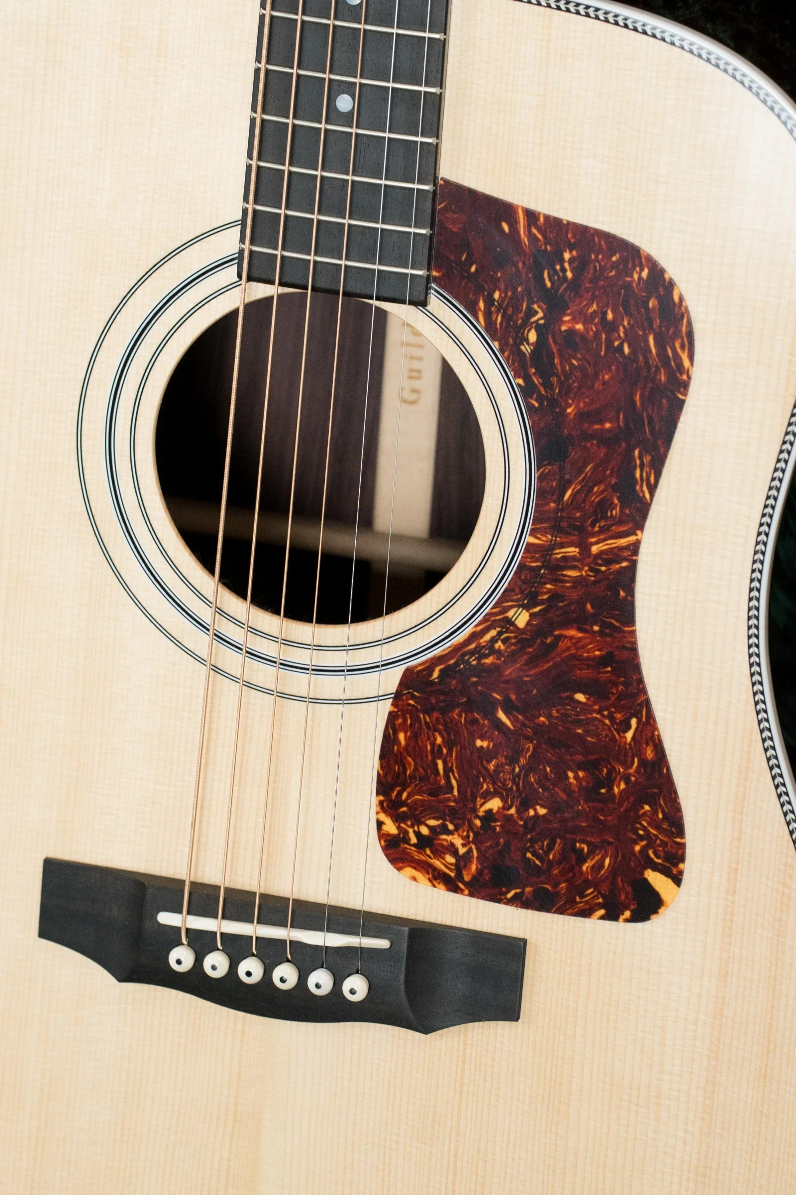 Guild Limited Edition 21 of 25 D-50T Herringbone Spruce/Rosewood Dreadnought Acoustic Guitar #0305 - Image 3