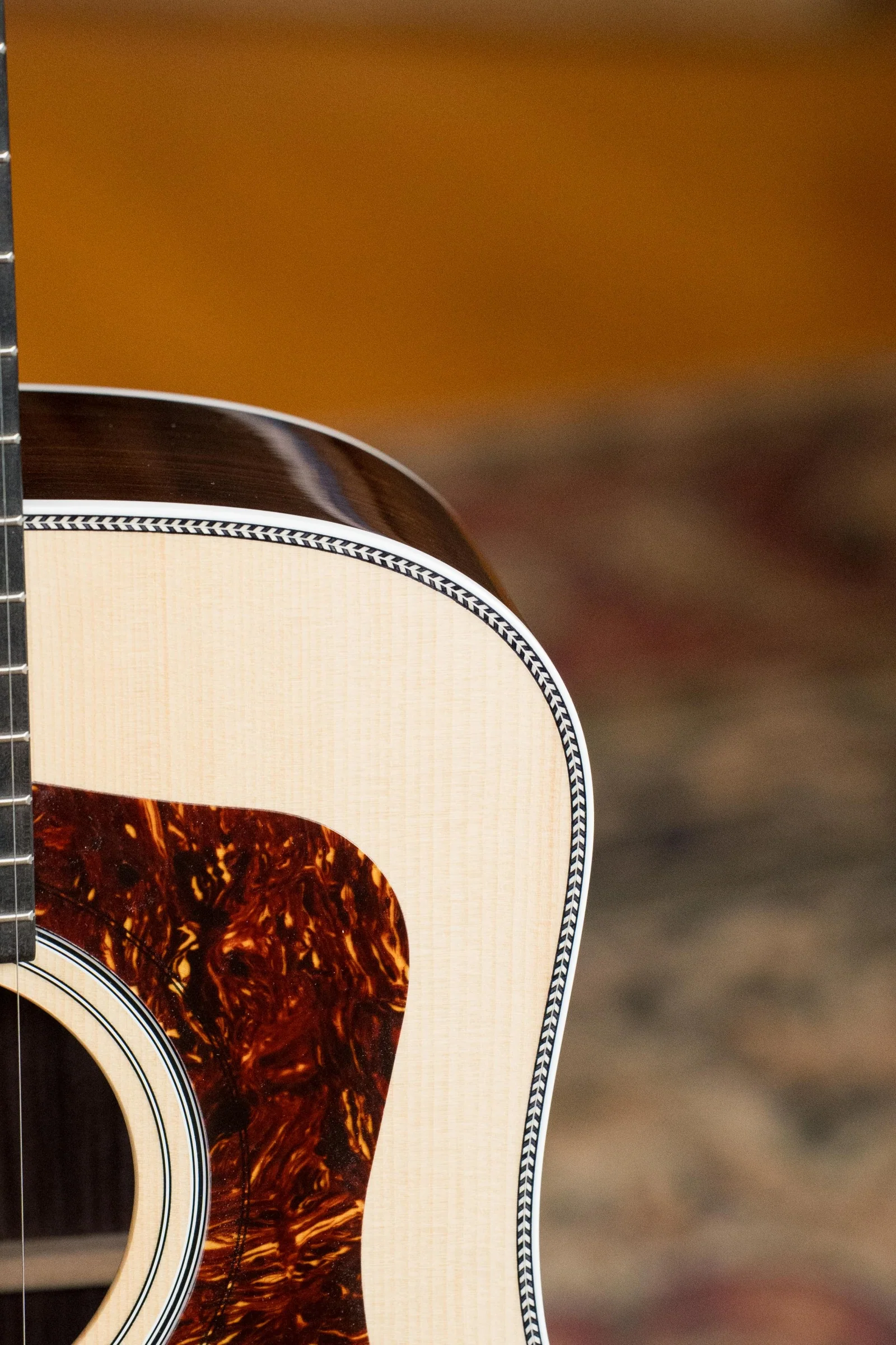 Guild Limited Edition 21 of 25 D-50T Herringbone Spruce/Rosewood Dreadnought Acoustic Guitar #0305 - Image 8