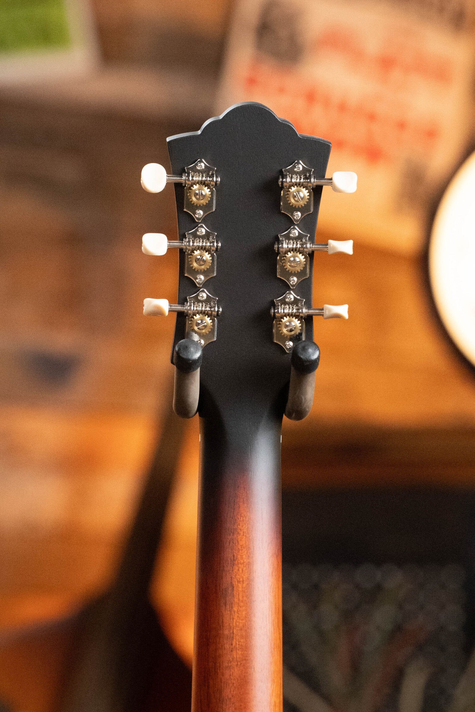 Guild M-20 All Mahogany Vintage Sunburst Concert Acoustic Guitar #0696 - Image 12