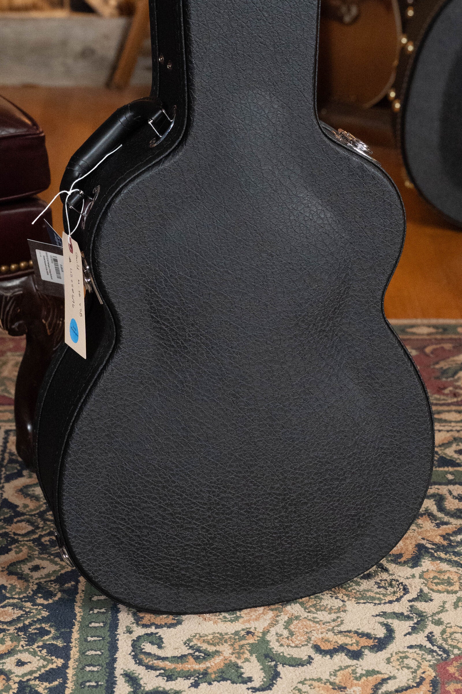 Guild M-20 All Mahogany Vintage Sunburst Concert Acoustic Guitar #0696 - Image 15