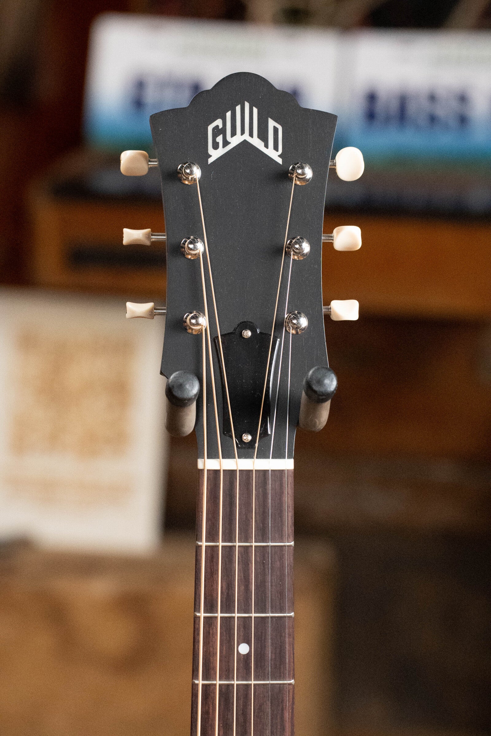 Guild M-20 All Mahogany Vintage Sunburst Concert Acoustic Guitar #0696 - Image 9