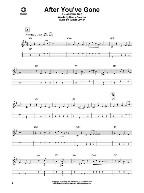 Mandolin Play-Along Series Gypsy Swing Vol. 5  (HL00702521) - Image 3