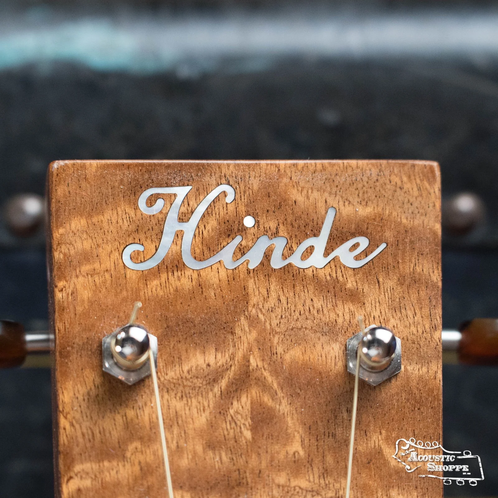 Hinde Adirondack/Quilted Sapele OO 14-Fret Acoustic Guitar #6 - Image 14