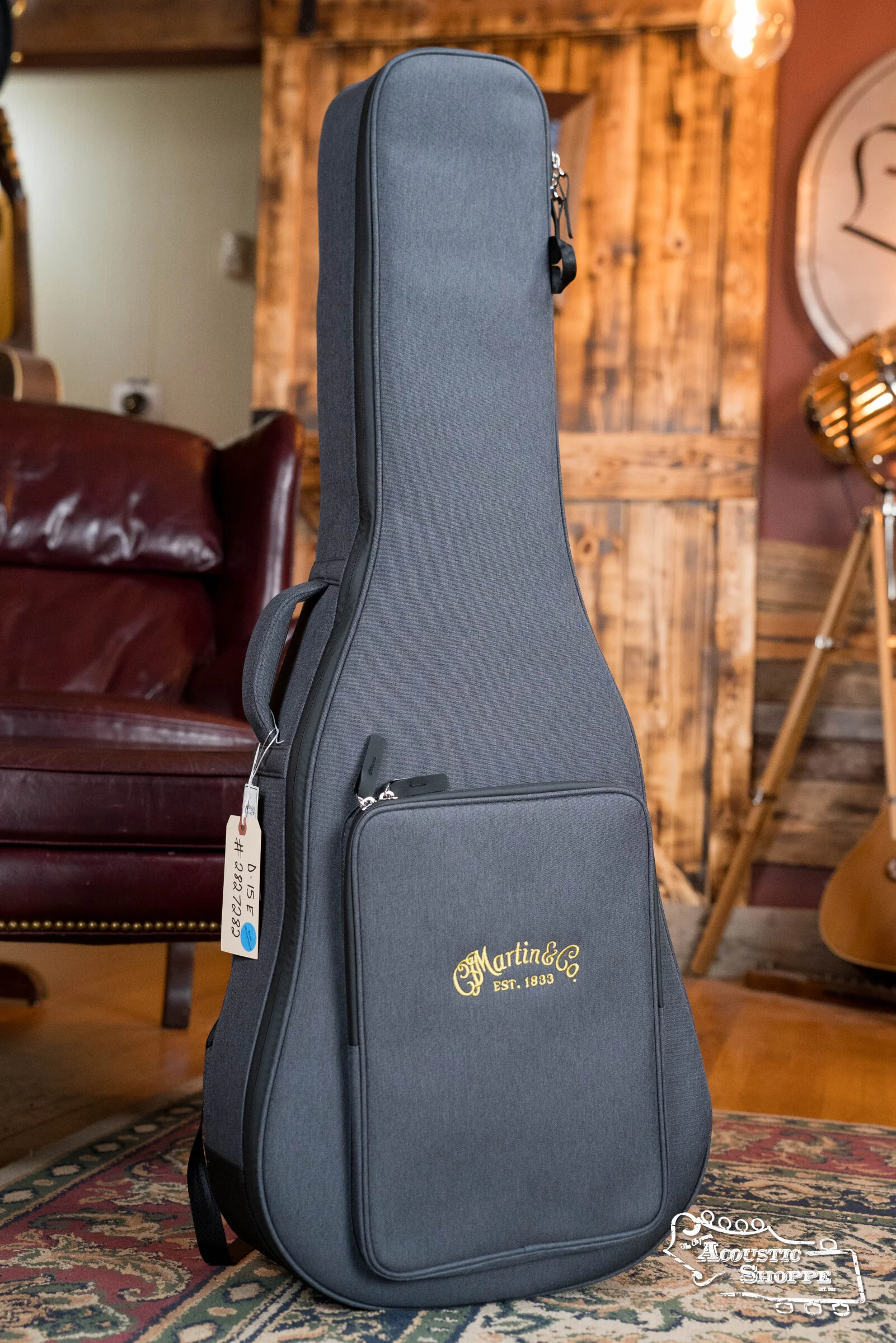 (Shop Worn) Martin D-15E Indian Plantation Mahogany/Sapele Dreadnought Guitar w/Martin E-1 Pickup #7282 - Image 18