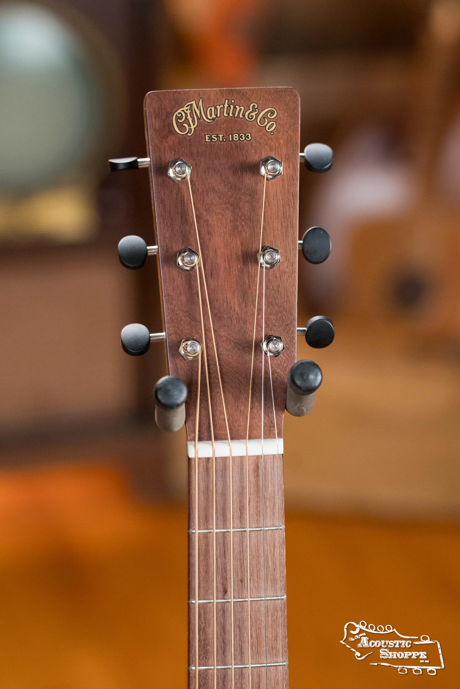 (Shop Worn) Martin D-15E Indian Plantation Mahogany/Sapele Dreadnought Guitar w/Martin E-1 Pickup #7282 - Image 7