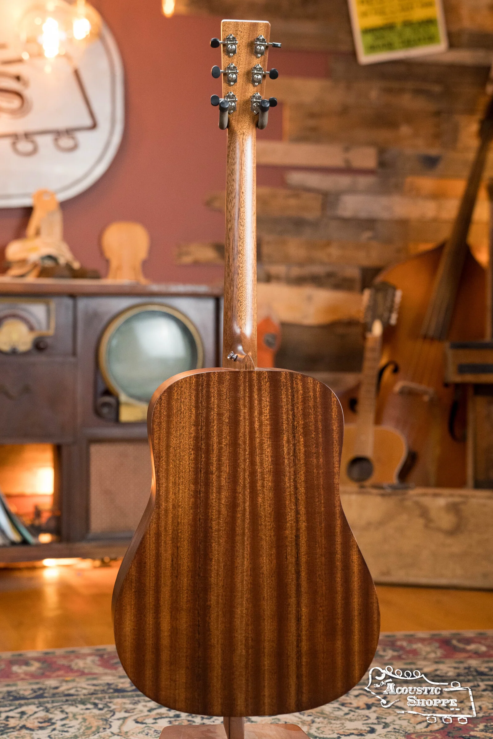 (Shop Worn) Martin D-15E Indian Plantation Mahogany/Sapele Dreadnought Guitar w/Martin E-1 Pickup #7282 - Image 8