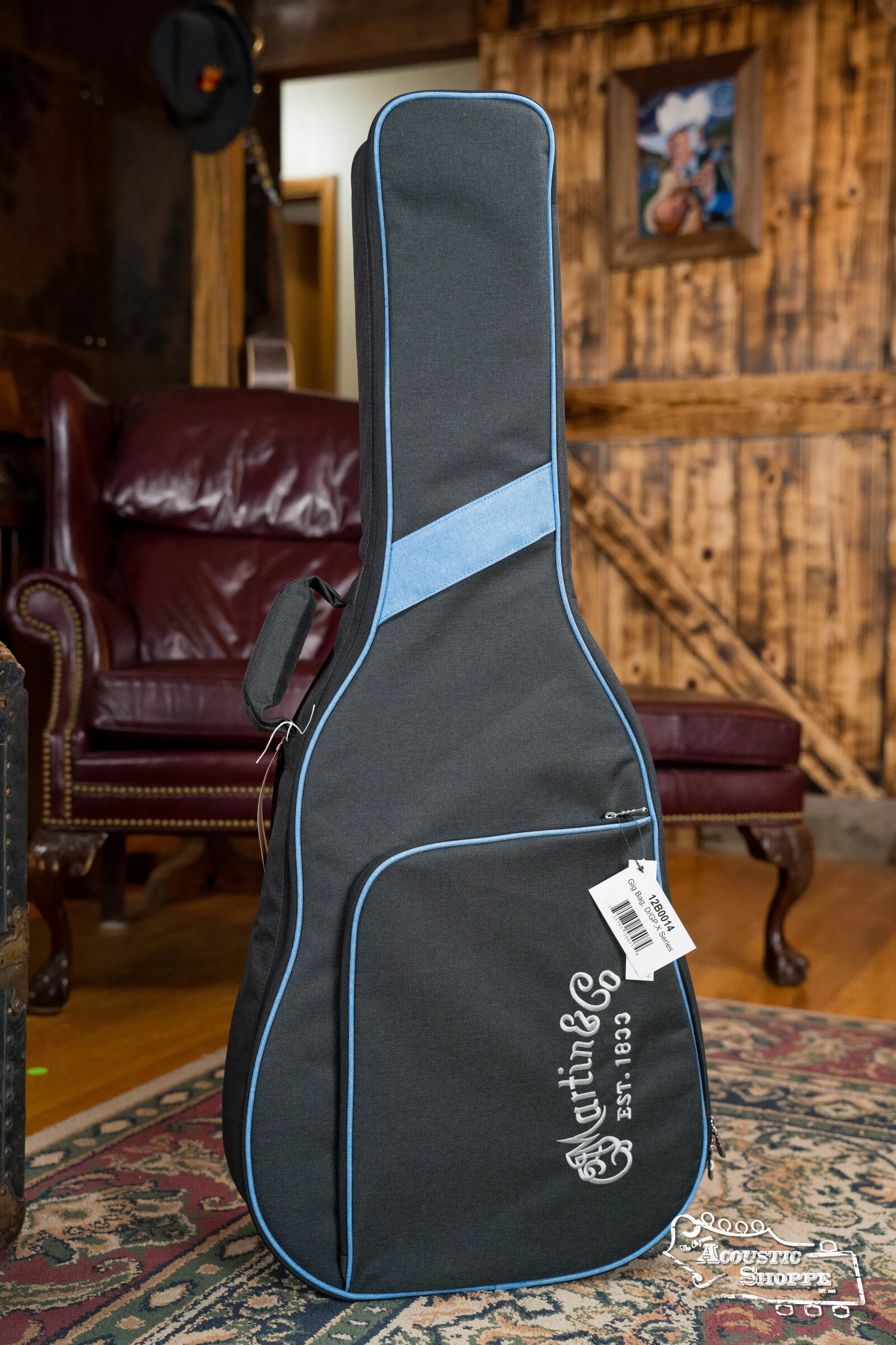 (Shop -Worn) Martin D-X1E All HPL Figured Mahogany Dreadnought Guitar w/Martin E-1 Pickup #9164 - Image 12