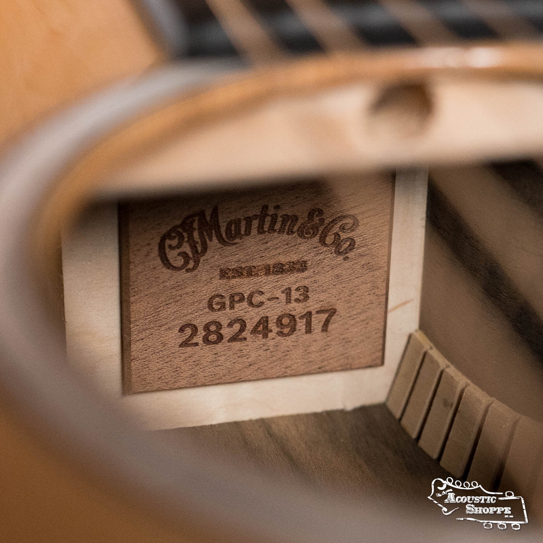 (Shop Worn) Martin GPC-13E Spruce/Ziricote Grand Performance Guitar /Martin E-1 Pickup #4917 - Image 5