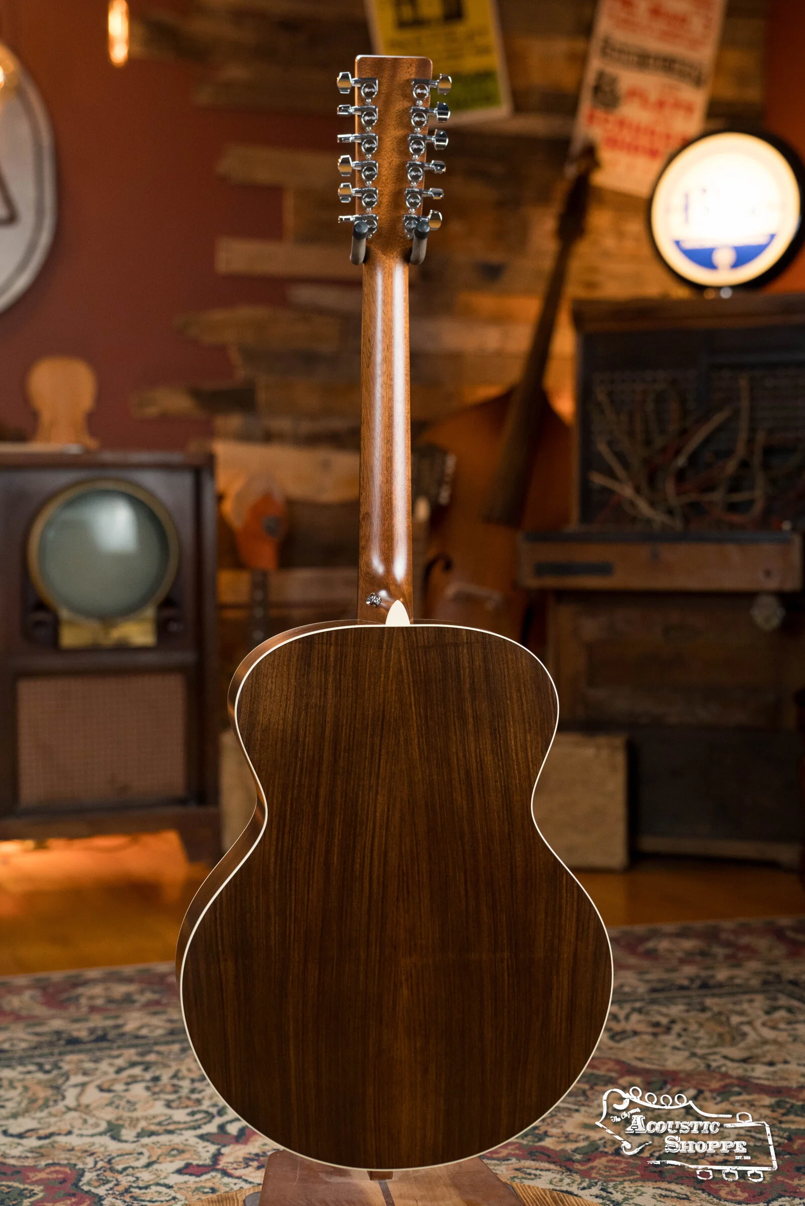 (Shop Worn) Martin Grand J-16E 12 String Satin Spruce/Indian Rosewood Guitar w/Martin E-1 pickup #2462 - Image 11
