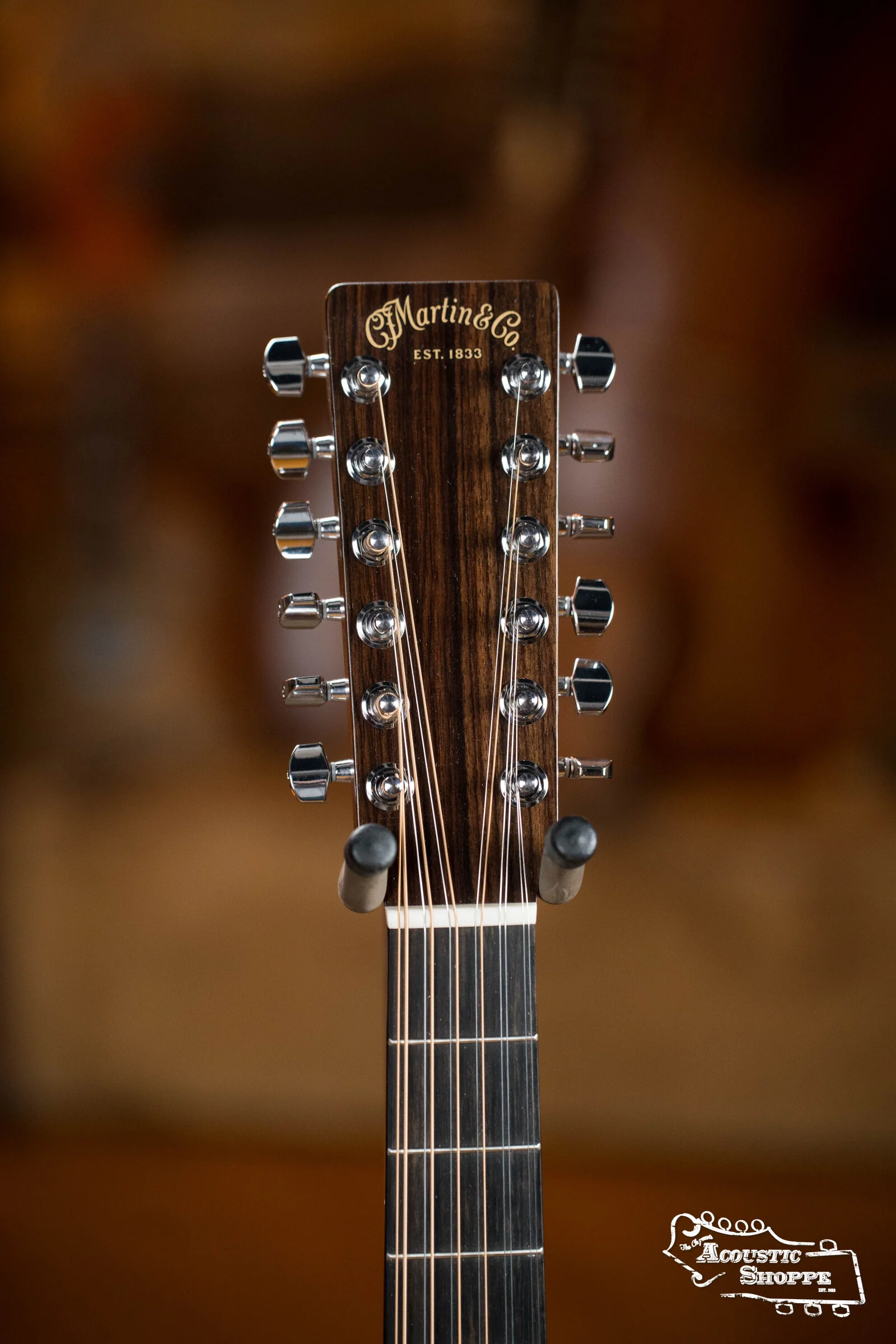 (Shop Worn) Martin Grand J-16E 12 String Satin Spruce/Indian Rosewood Guitar w/Martin E-1 pickup #2462 - Image 9