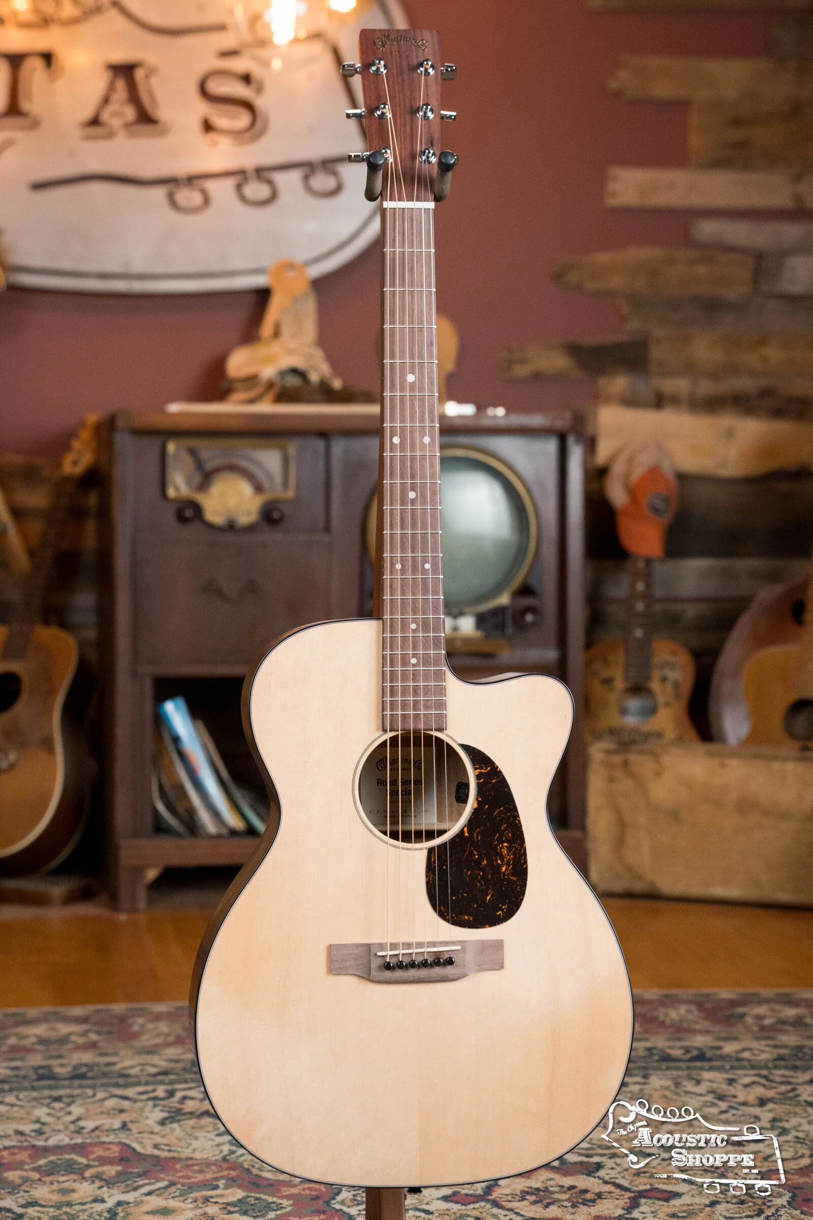 (Shop Worn) Martin *LIMITED Edition* OMC-10E Special Spruce/Sapele OOO Cutaway Guitar w/Martin E-1 Pickup #0078 - Image 7