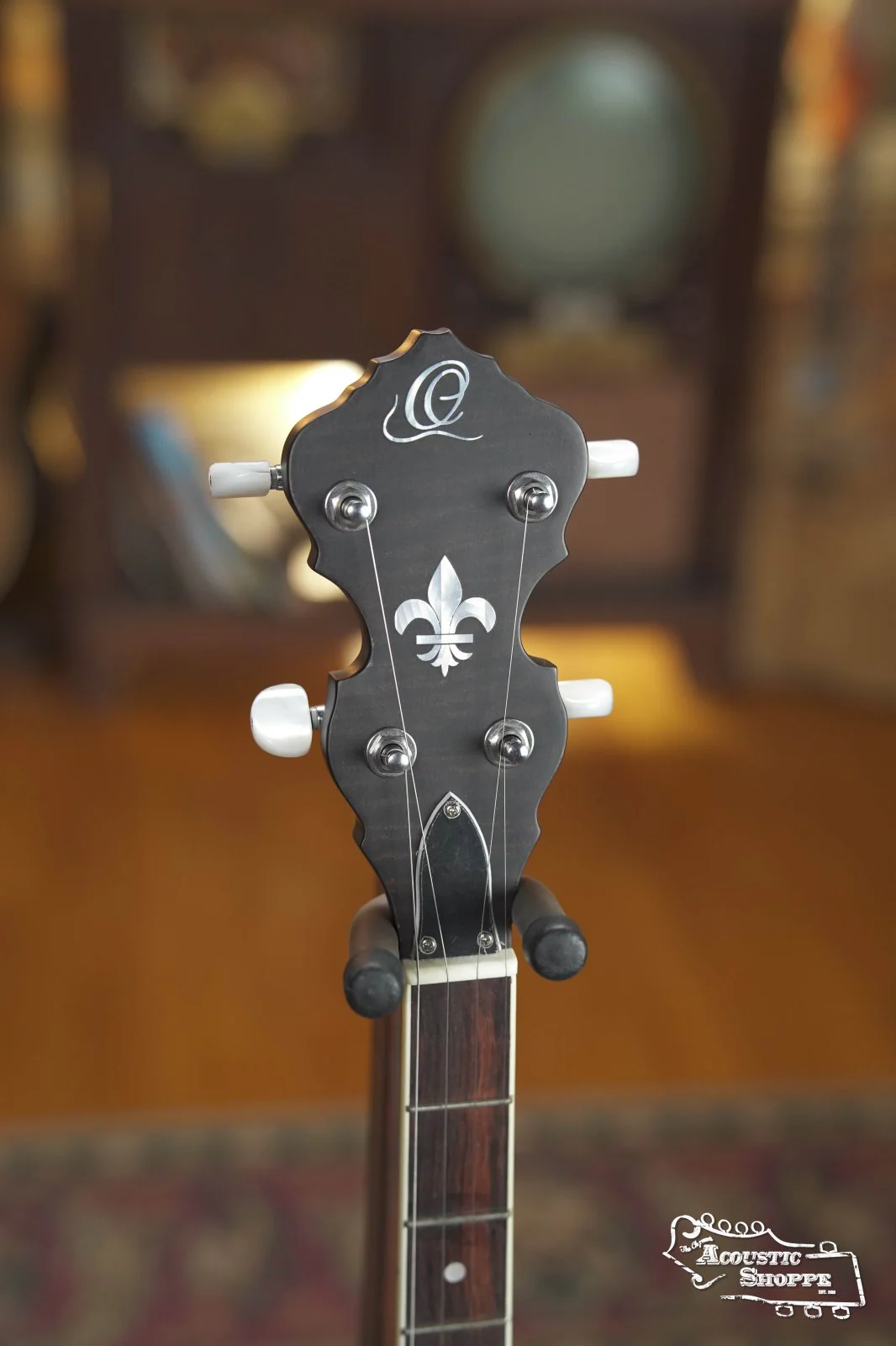 Ortega OBJ300-WB Americana Series Whiskey Burst 5-String Resonator Banjo #0246 - Image 5