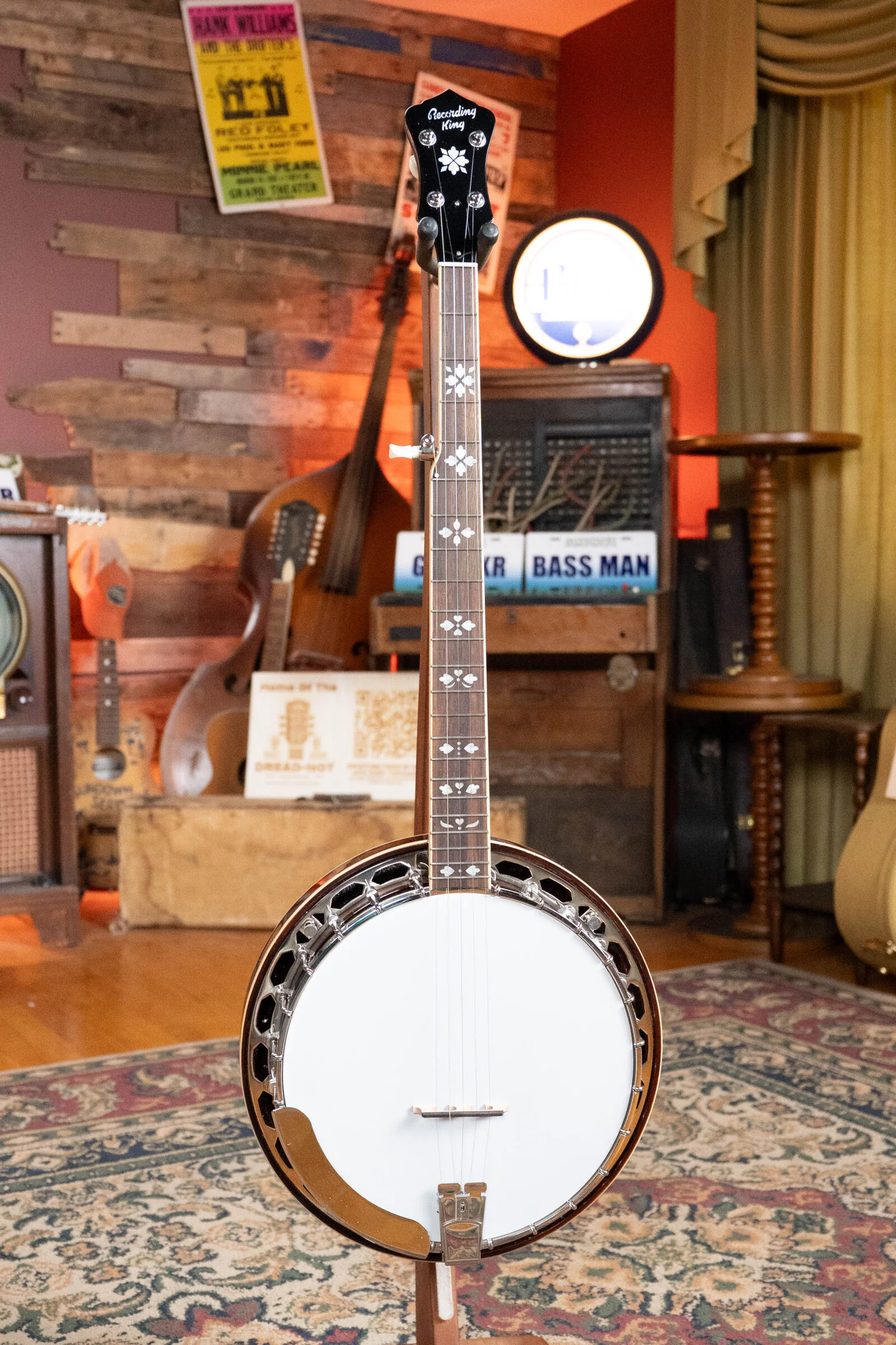 Recording King RK-R20 Songster Resonator Banjo #0191 - Image 3