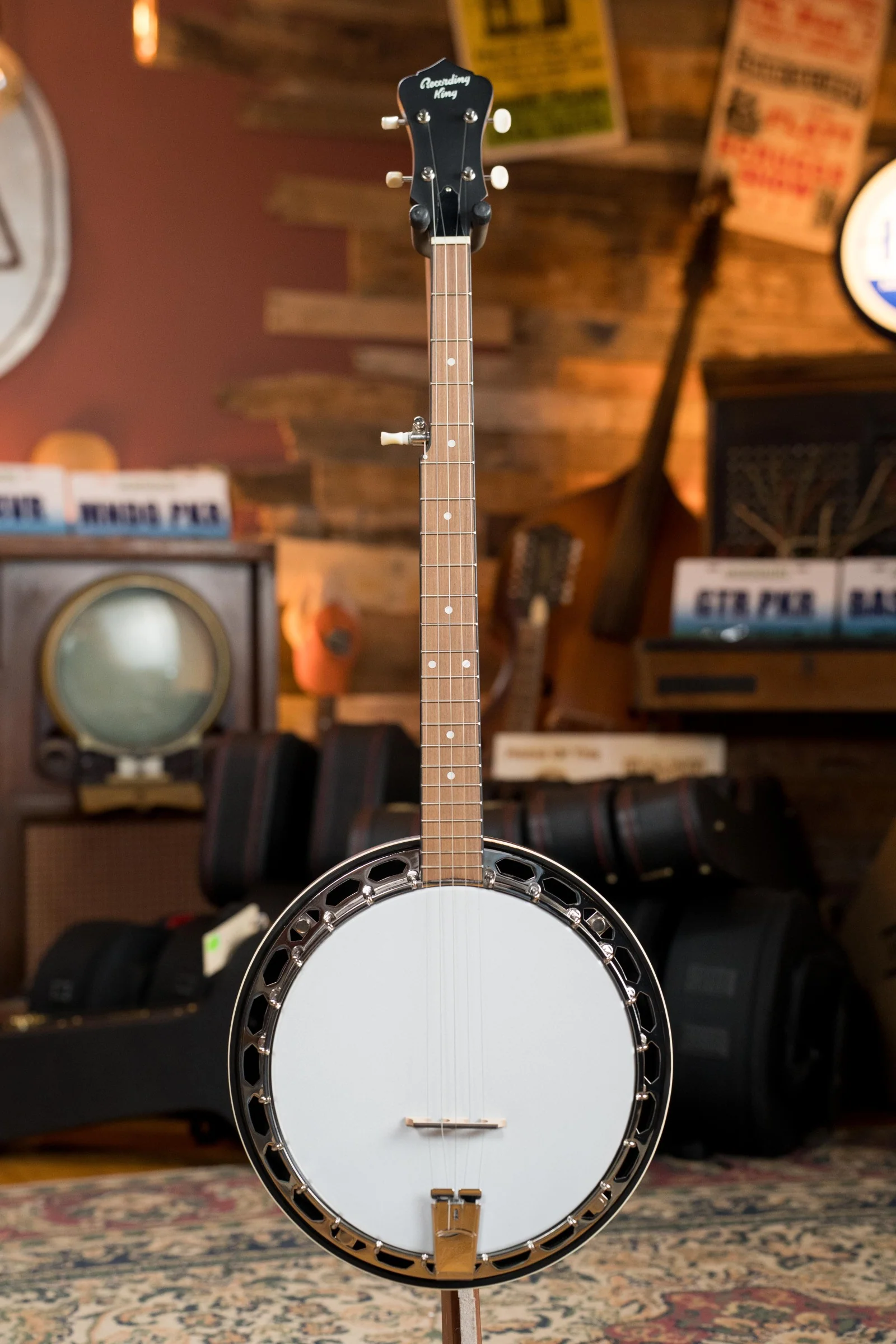 Recording King RKH-05 Dirty 30's Resonator Banjo #2638 - Image 3