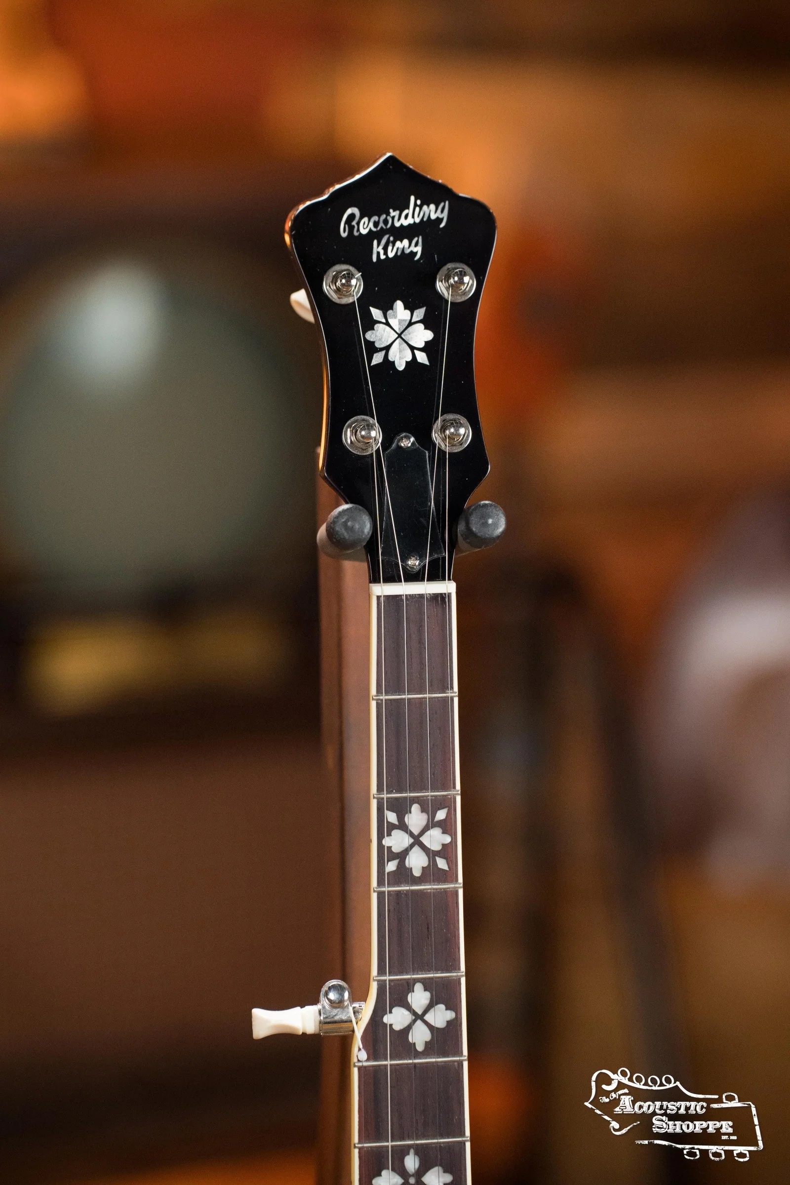 Recording King RK-R20 Songster Resonator Banjo #0255 - Image 7