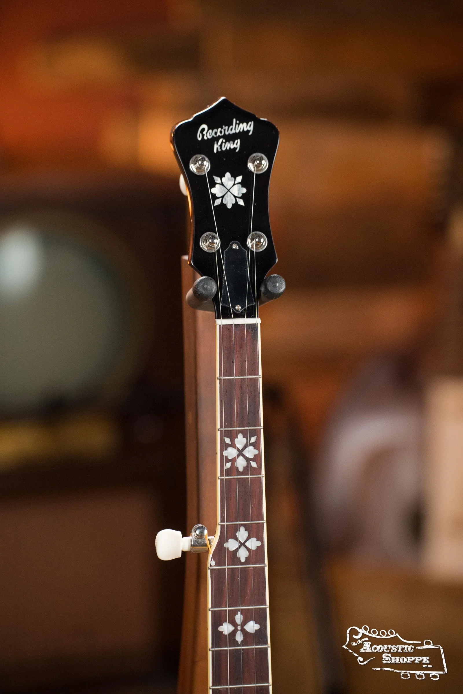 Recording King RK-R20 Songster Resonator Banjo #0647 - Image 7