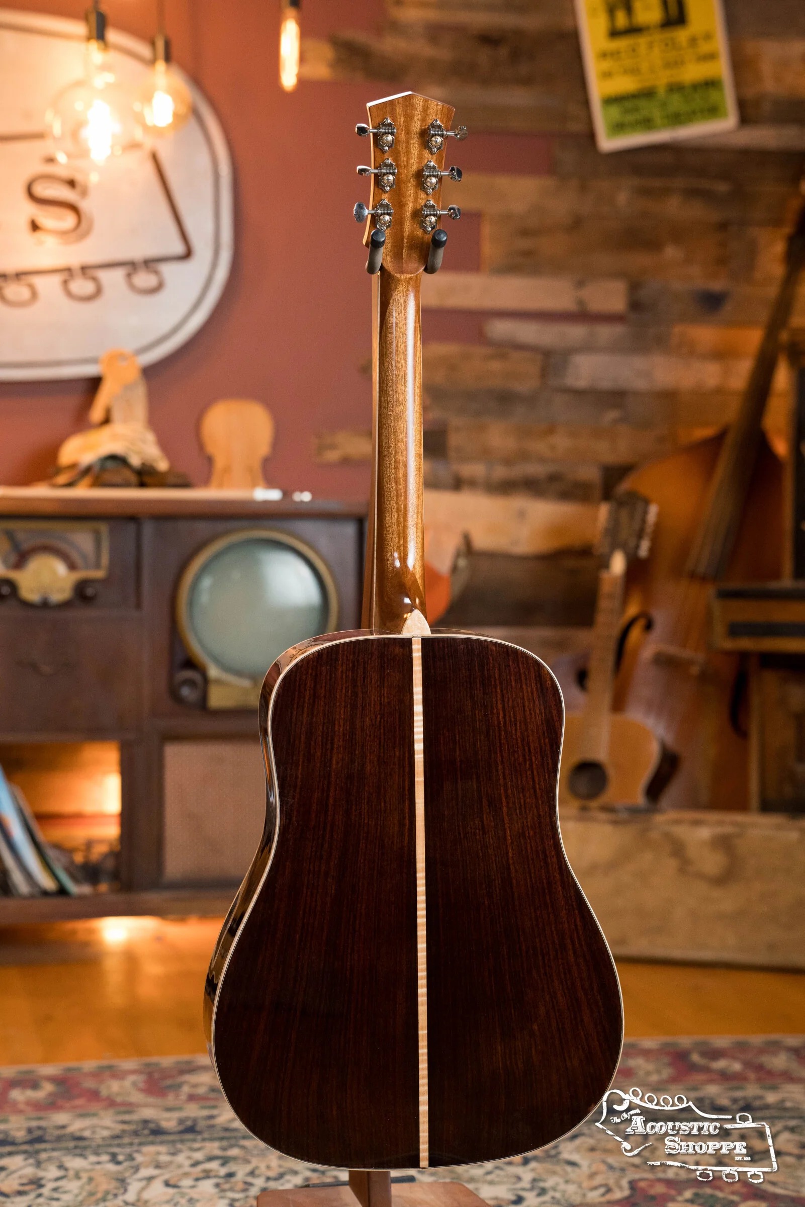 Squirrel Hunter Ornate Rosewood Dreadnought - Torrified Sitka Spruce/East Indian Rosewood - Local Luthier Showcase - Image 11