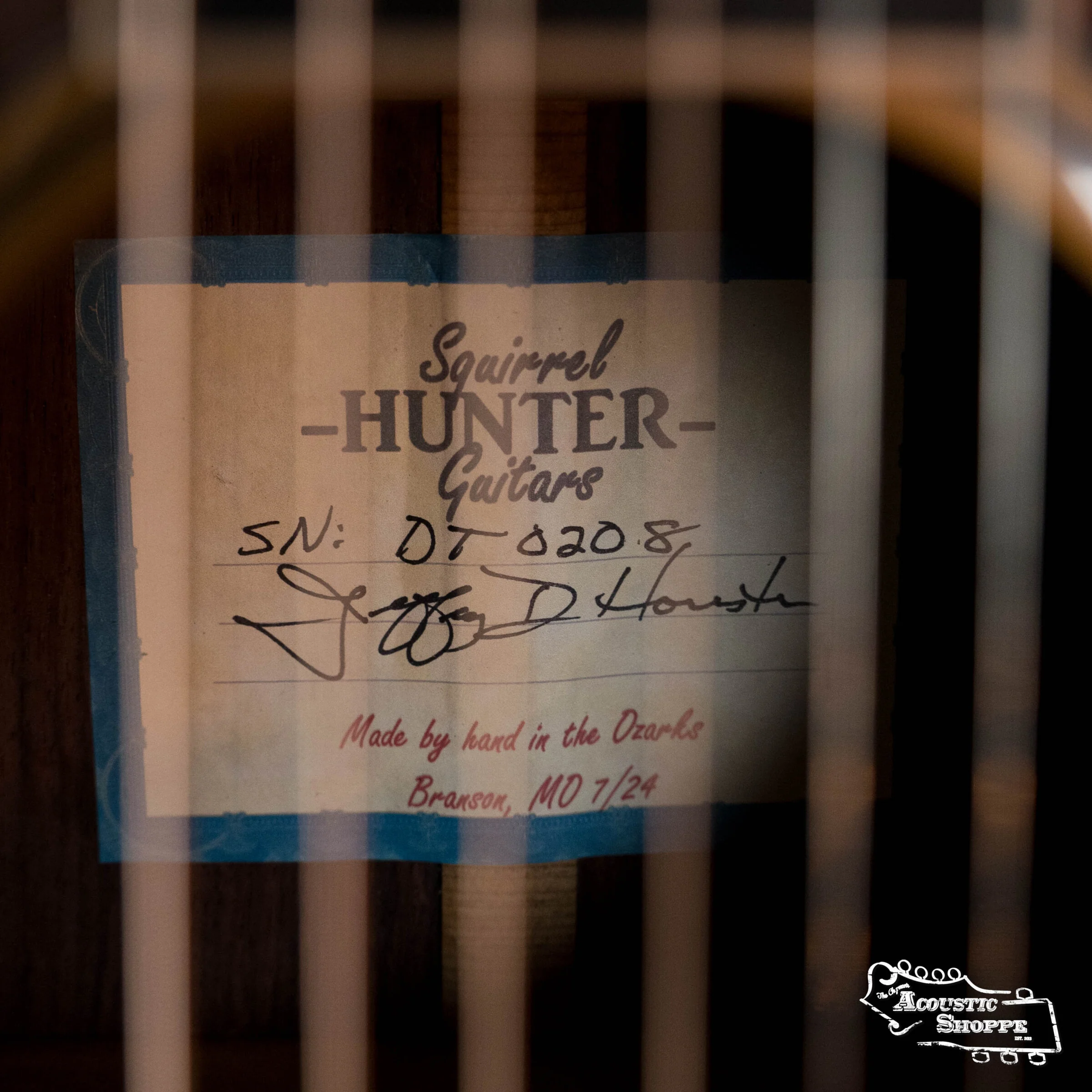 Squirrel Hunter Ornate Rosewood Dreadnought - Torrified Sitka Spruce/East Indian Rosewood - Local Luthier Showcase - Image 4