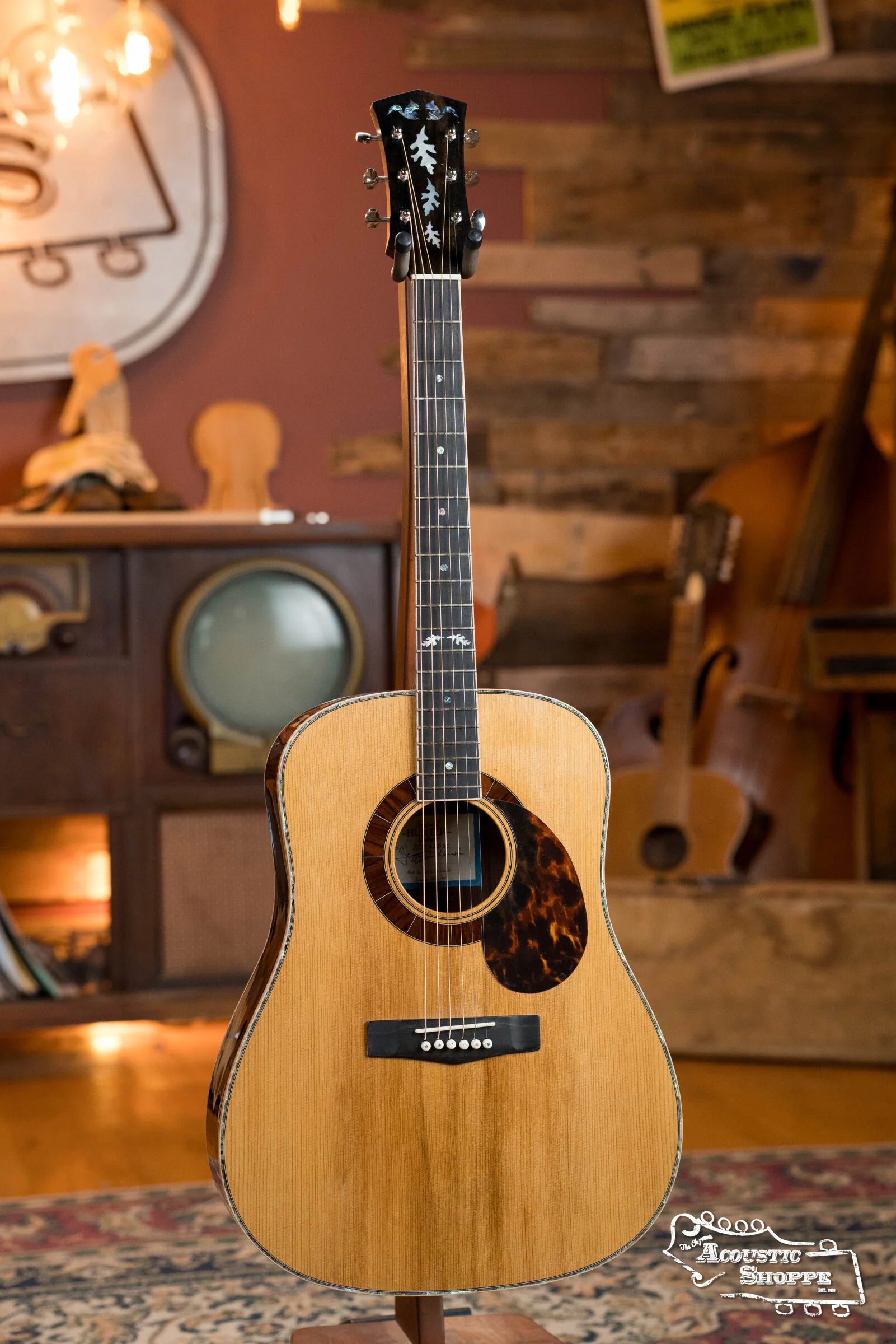 Squirrel Hunter Ornate Rosewood Dreadnought - Torrified Sitka Spruce/East Indian Rosewood - Local Luthier Showcase - Image 6