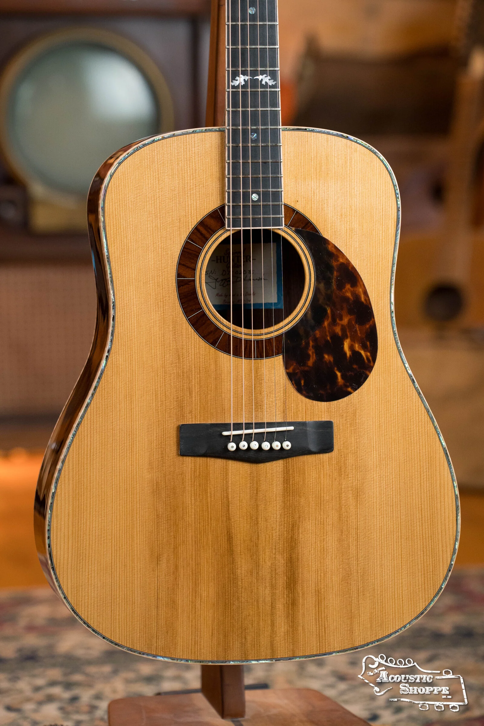 Squirrel Hunter Ornate Rosewood Dreadnought - Torrified Sitka Spruce/East Indian Rosewood - Local Luthier Showcase - Image 7
