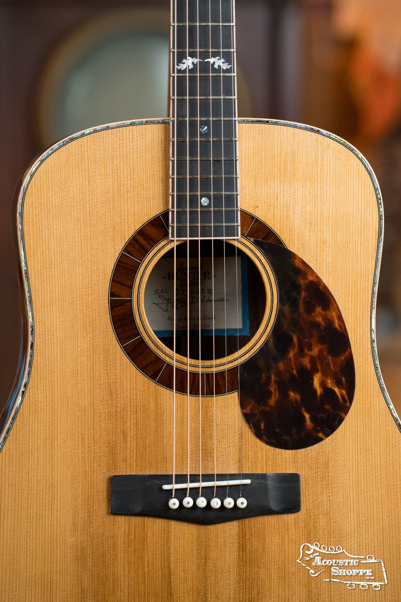 Squirrel Hunter Ornate Rosewood Dreadnought - Torrified Sitka Spruce/East Indian Rosewood - Local Luthier Showcase - Image 8