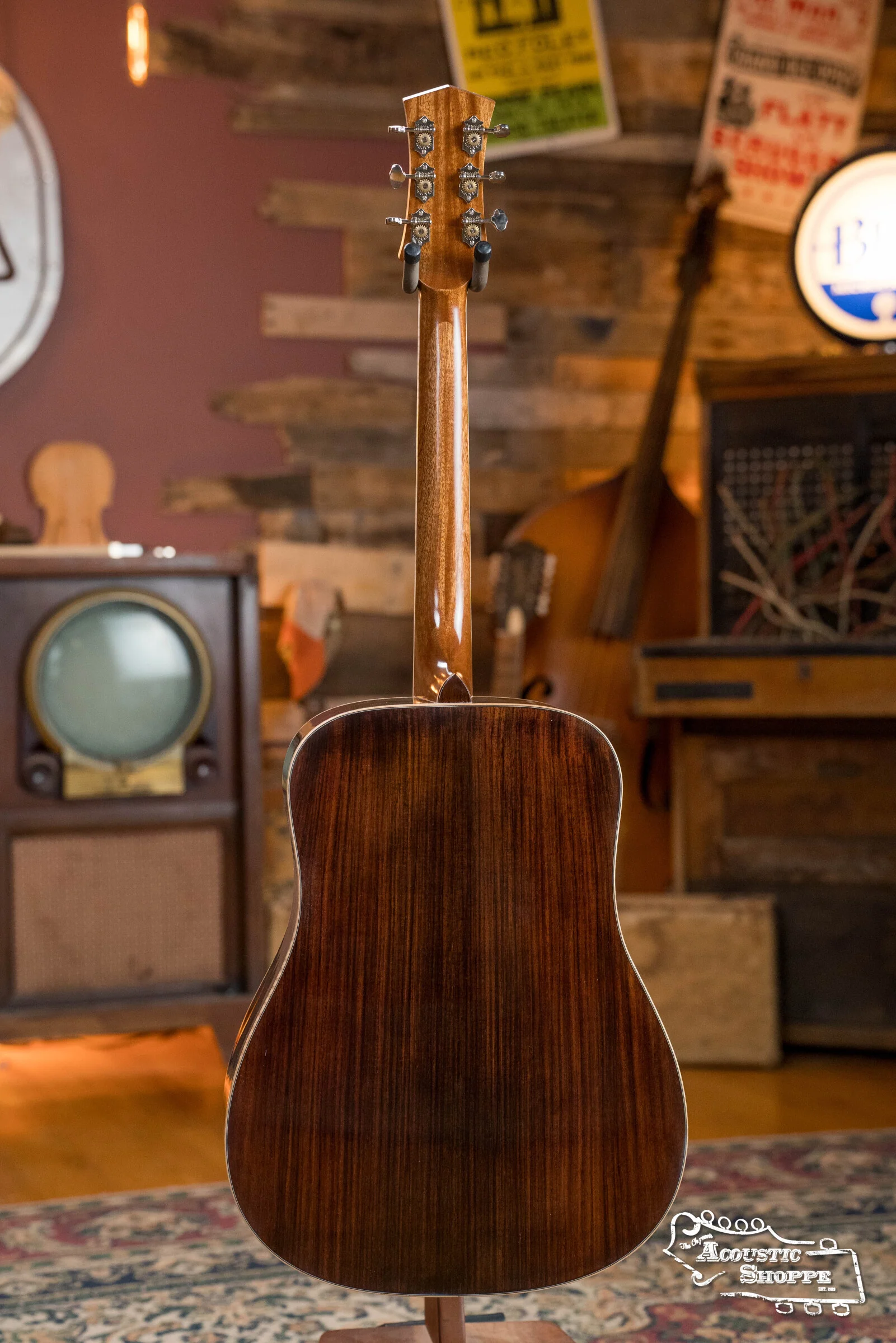 Squirrel Hunter Rosewood Dreadnought Sitka Spruce/ East Indian Rosewood- Local Luthier Showcase - Image 13