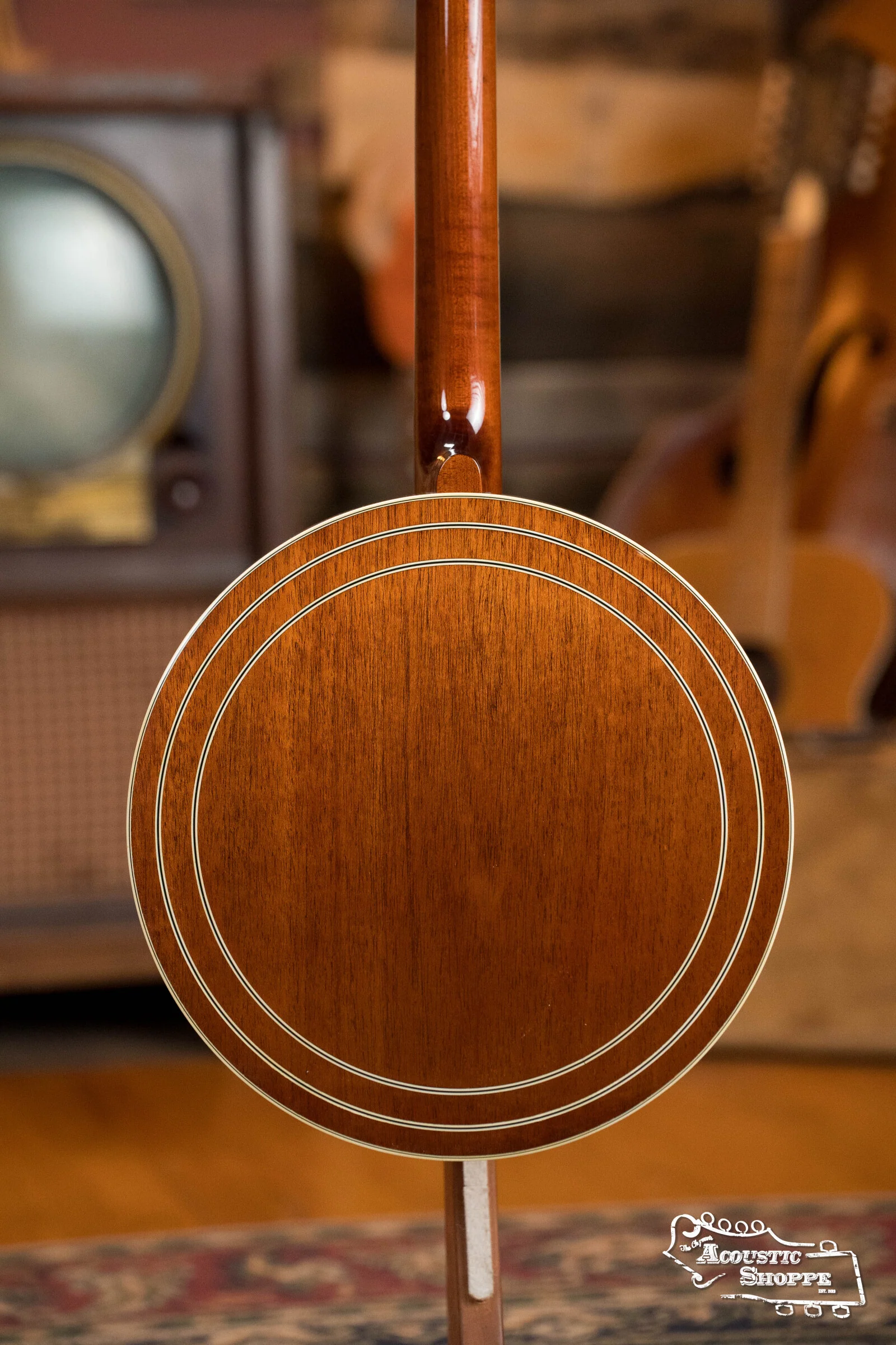 Sullivan American Classic 75 "Flying Eagle" Pattern Mahogany Resonator Banjo #5242 - Image 12