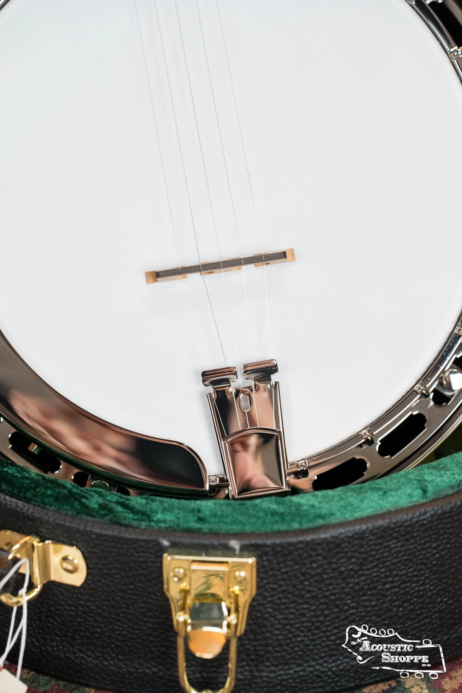 Sullivan American Classic 75 "Flying Eagle" Pattern Mahogany Resonator Banjo #5242 - Image 3