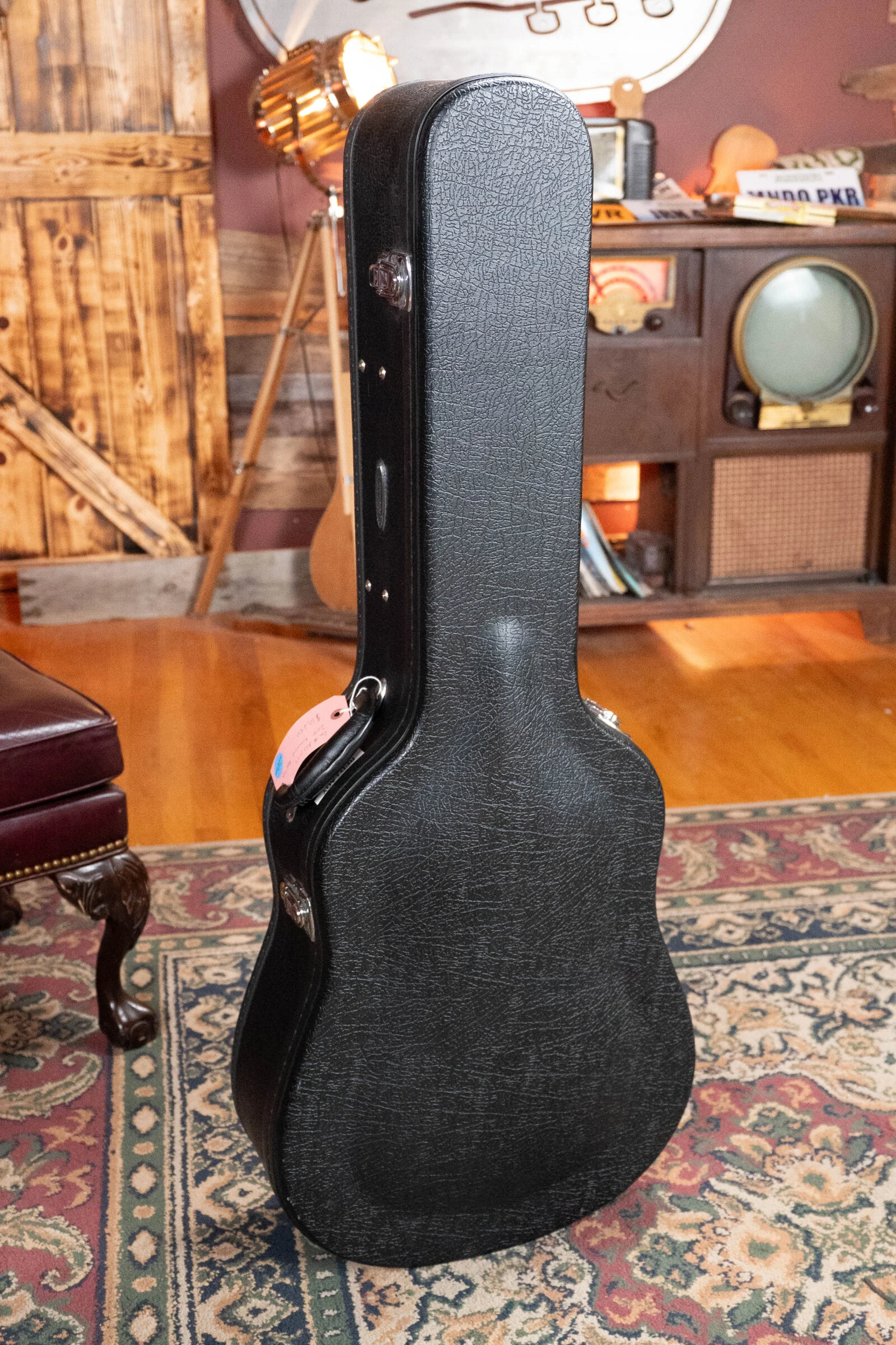 (Used) 2015 Kinnaird Red Lady Bear Claw Sitka/Black & White Ebony Slope Shoulder Venetian Cutaway Dreadnought Guitar w/K&K Pickup #0153 - Image 20