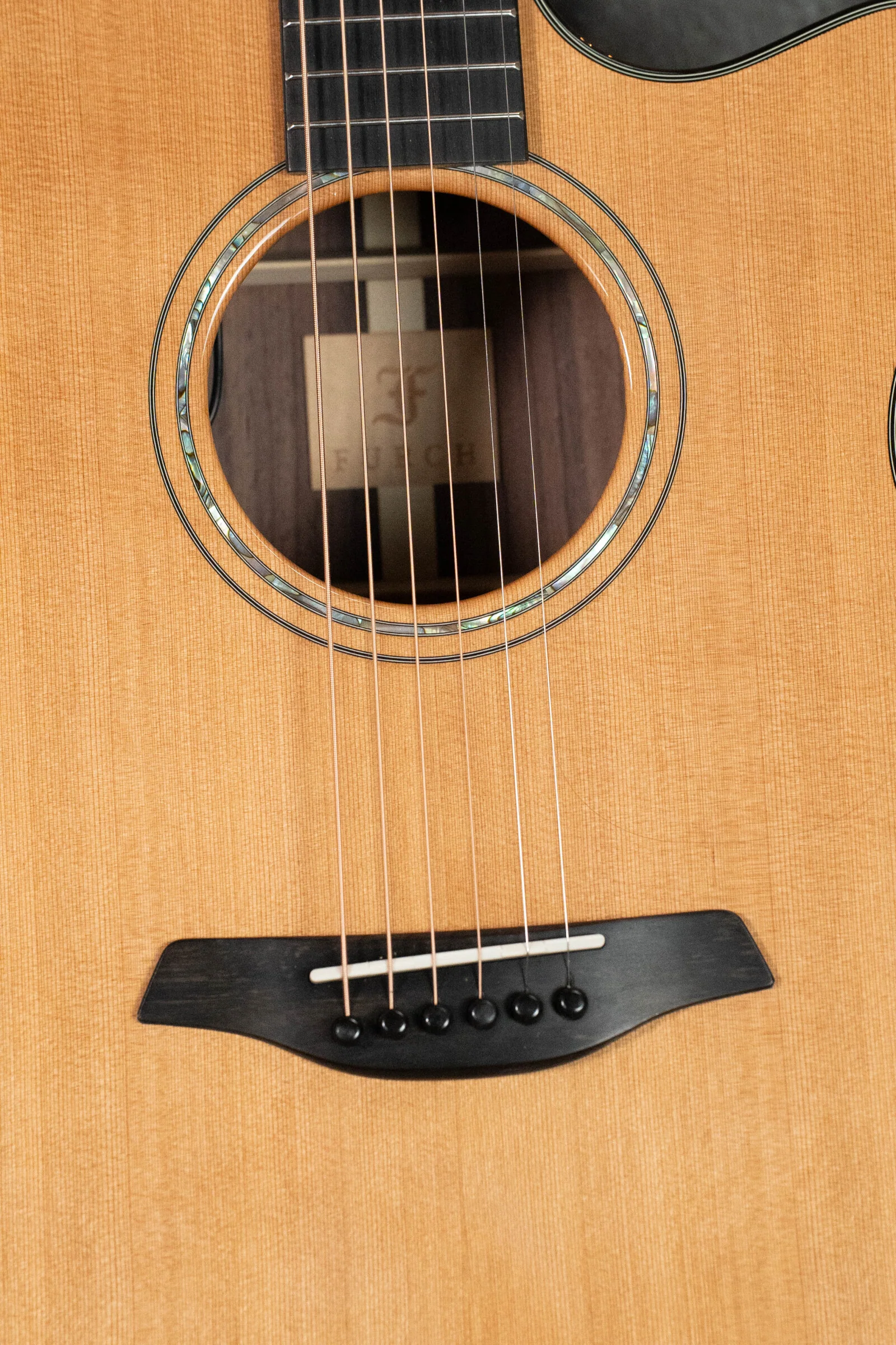(Used) 2020 Furch Yellow Gc-CR Red Cedar/Rosewood Grand Auditorium Acoustic Guitar #3716 - Image 3