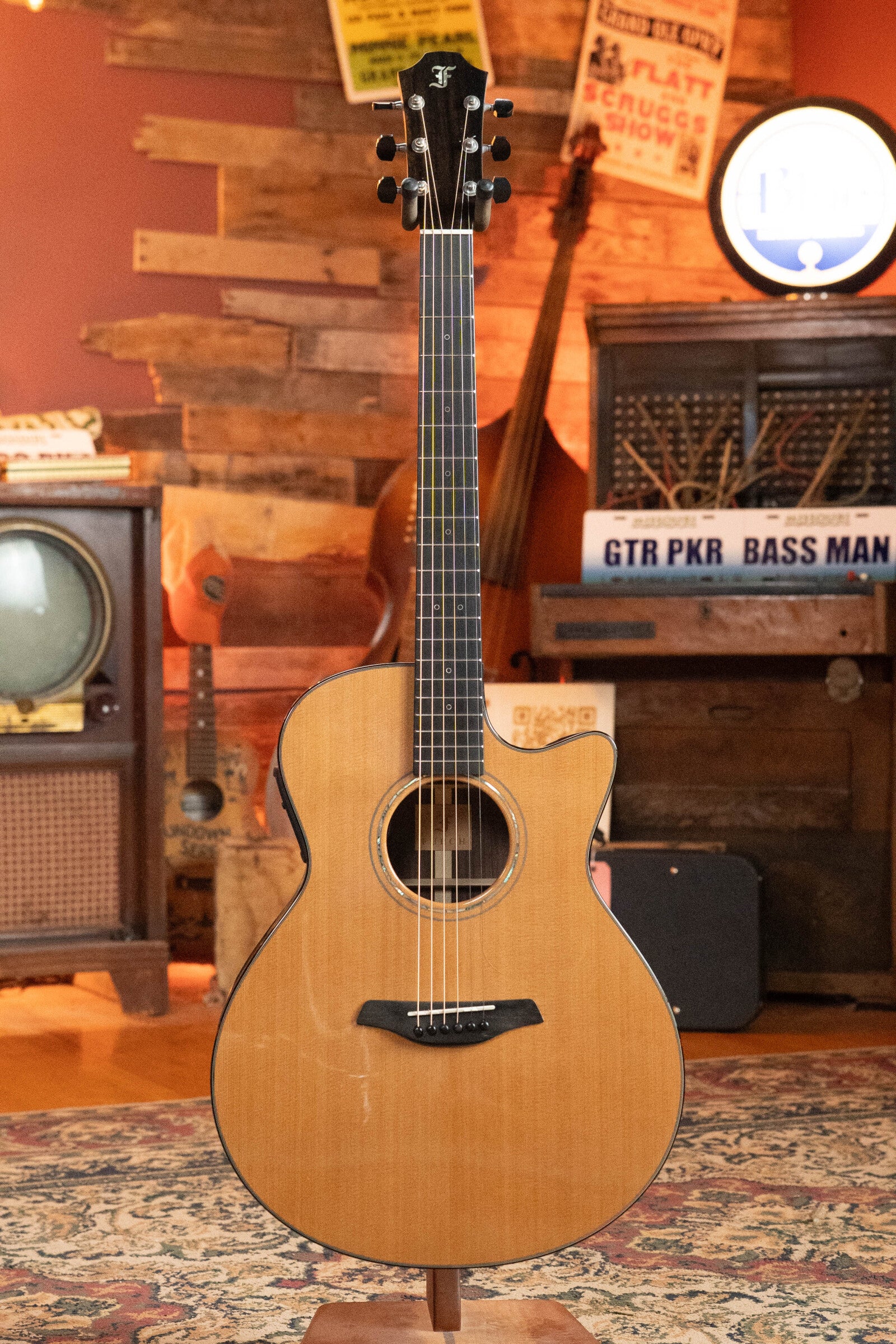 (Used) 2020 Furch Yellow Gc-CR Red Cedar/Rosewood Grand Auditorium Acoustic Guitar #3716 - Image 6
