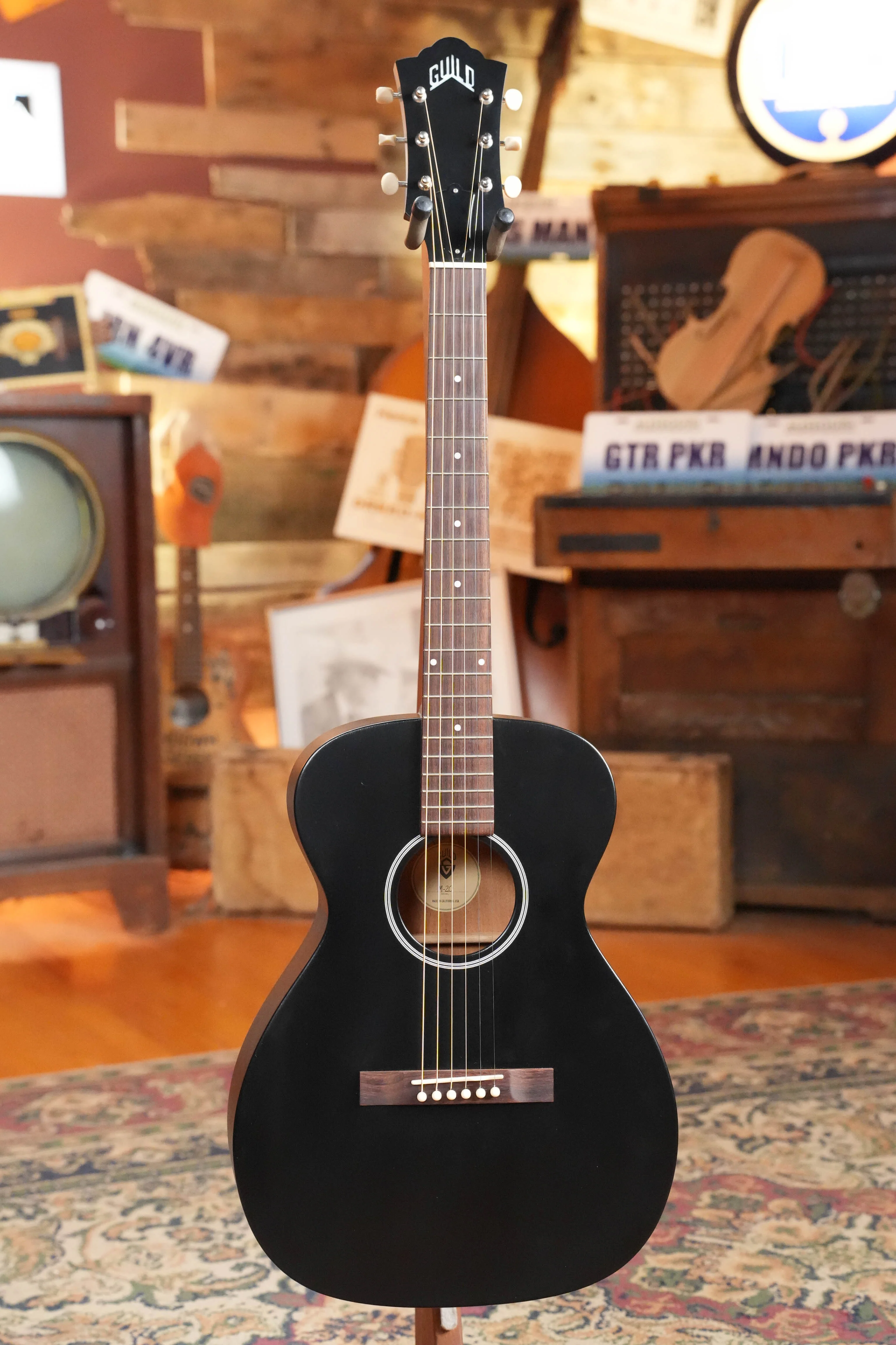 (Used) 2023 Guild M-20 Mahogany/Mahogany Concert Acoustic Guitar #0317 - Image 7