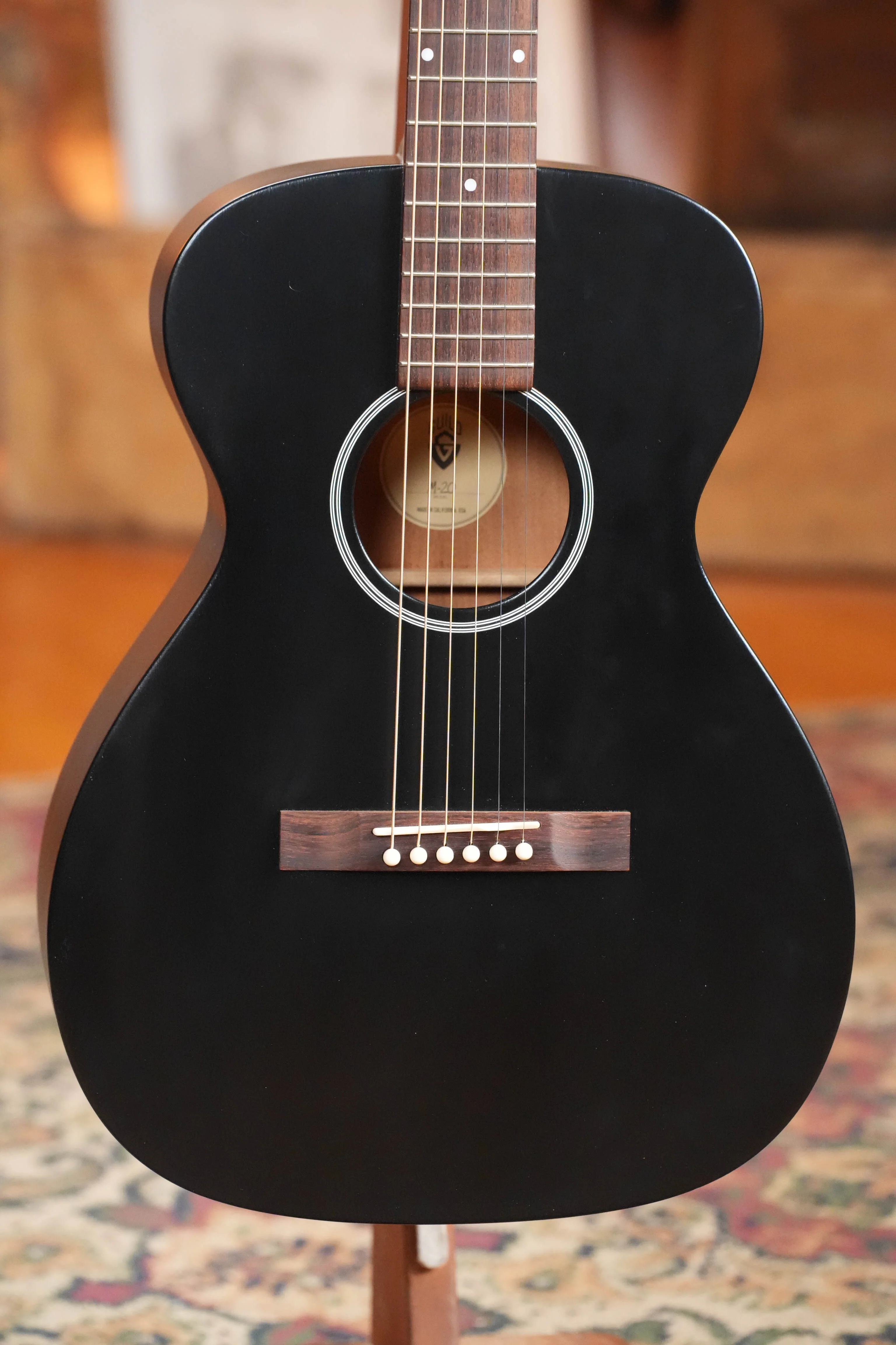 (Used) 2023 Guild M-20 Mahogany/Mahogany Concert Acoustic Guitar #0317 - Image 8