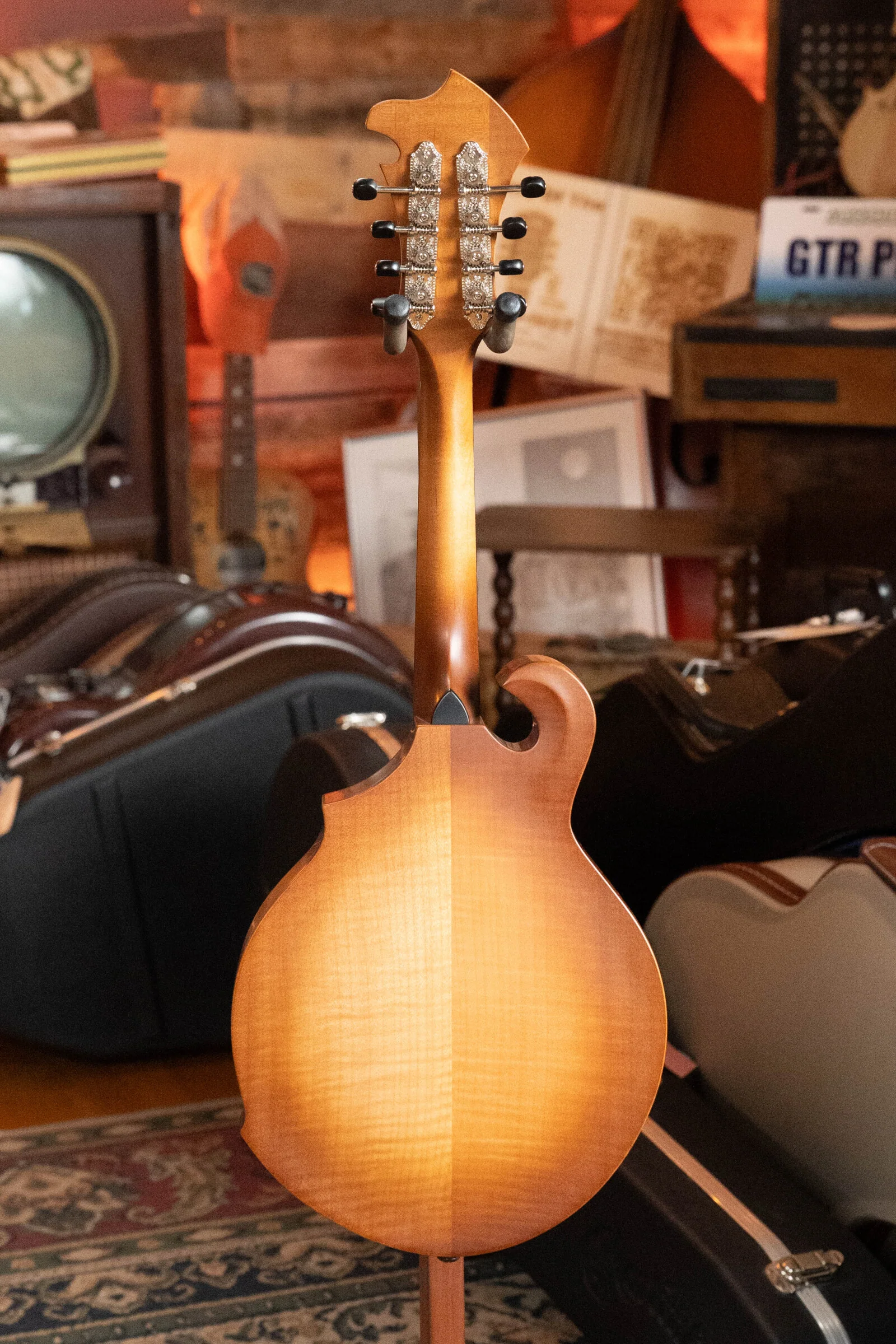 (Used) Breedlove Premier Series FO Sitka/Maple F-Style Mandolin #7858 - Image 10