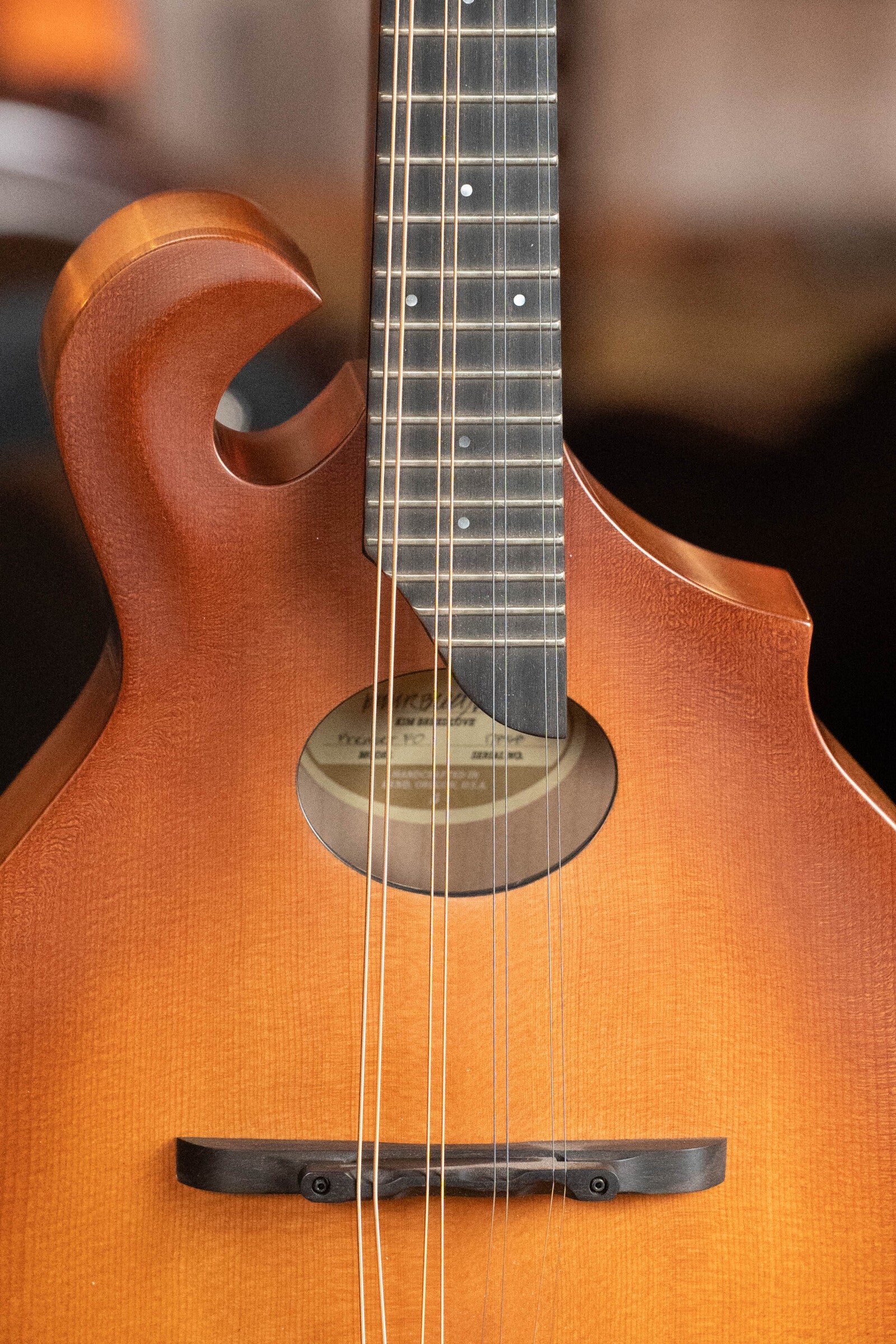 (Used) Breedlove Premier Series FO Sitka/Maple F-Style Mandolin #7858 - Image 8