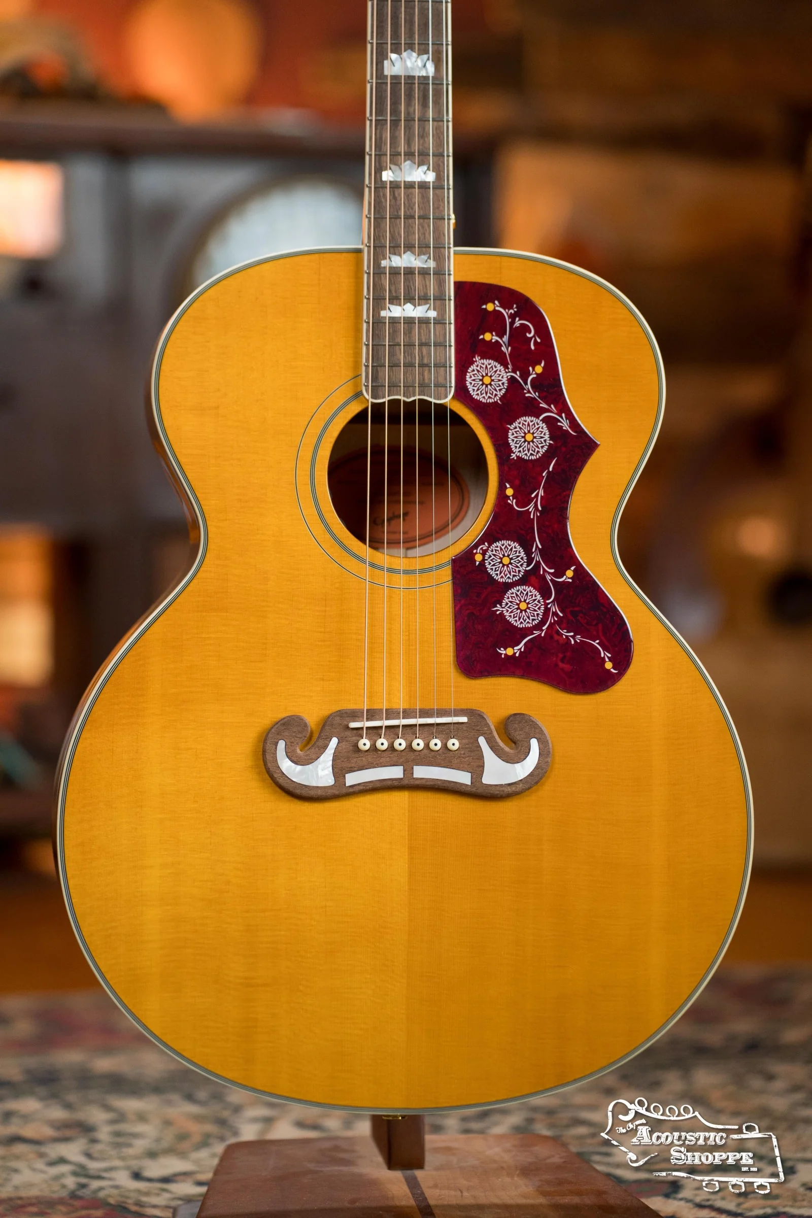 (Used) 2023 Epiphone J-200 Acoustic Guitar #6416 - Image 8