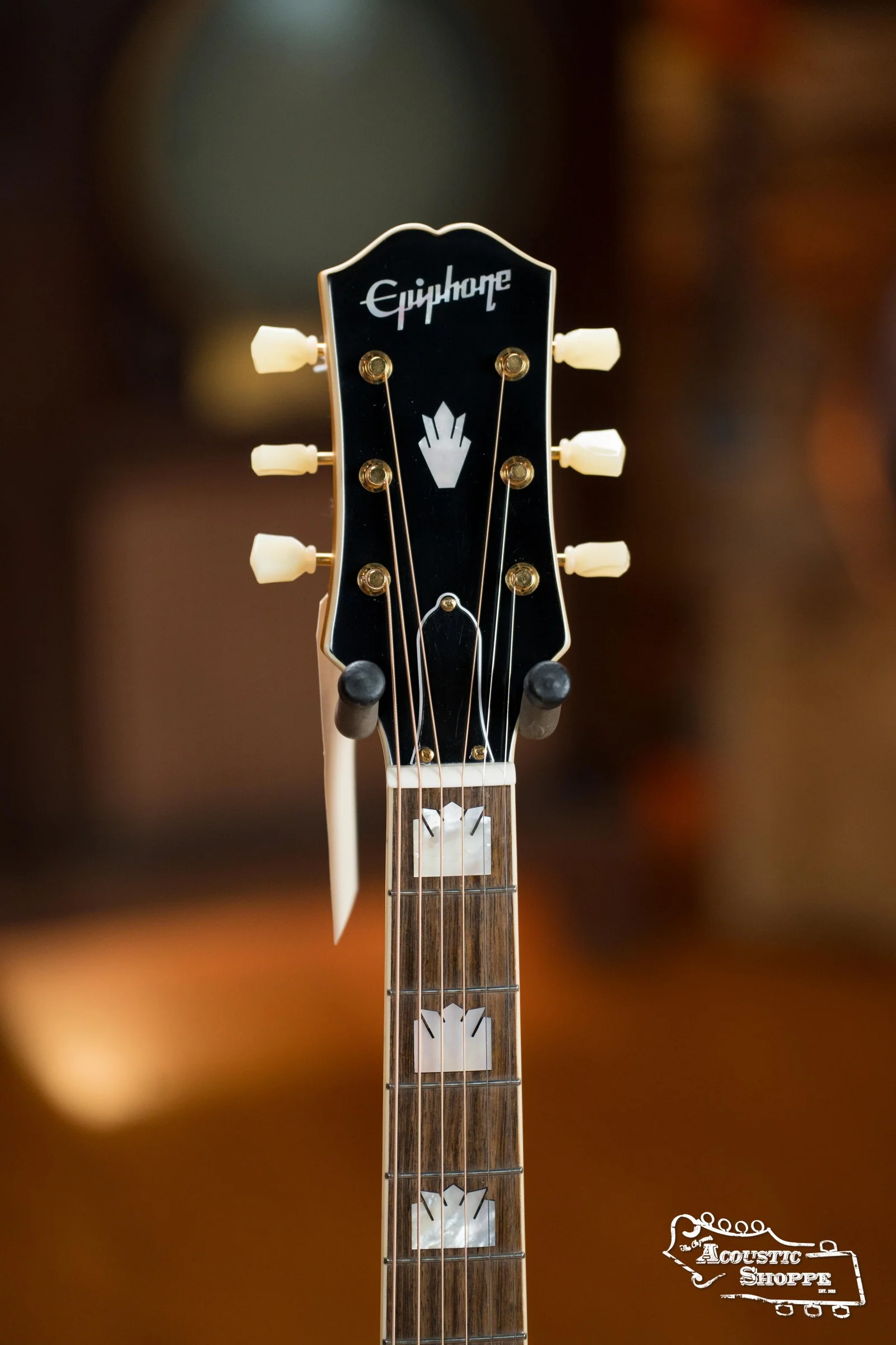 (Used) 2023 Epiphone J-200 Acoustic Guitar #6416 - Image 9
