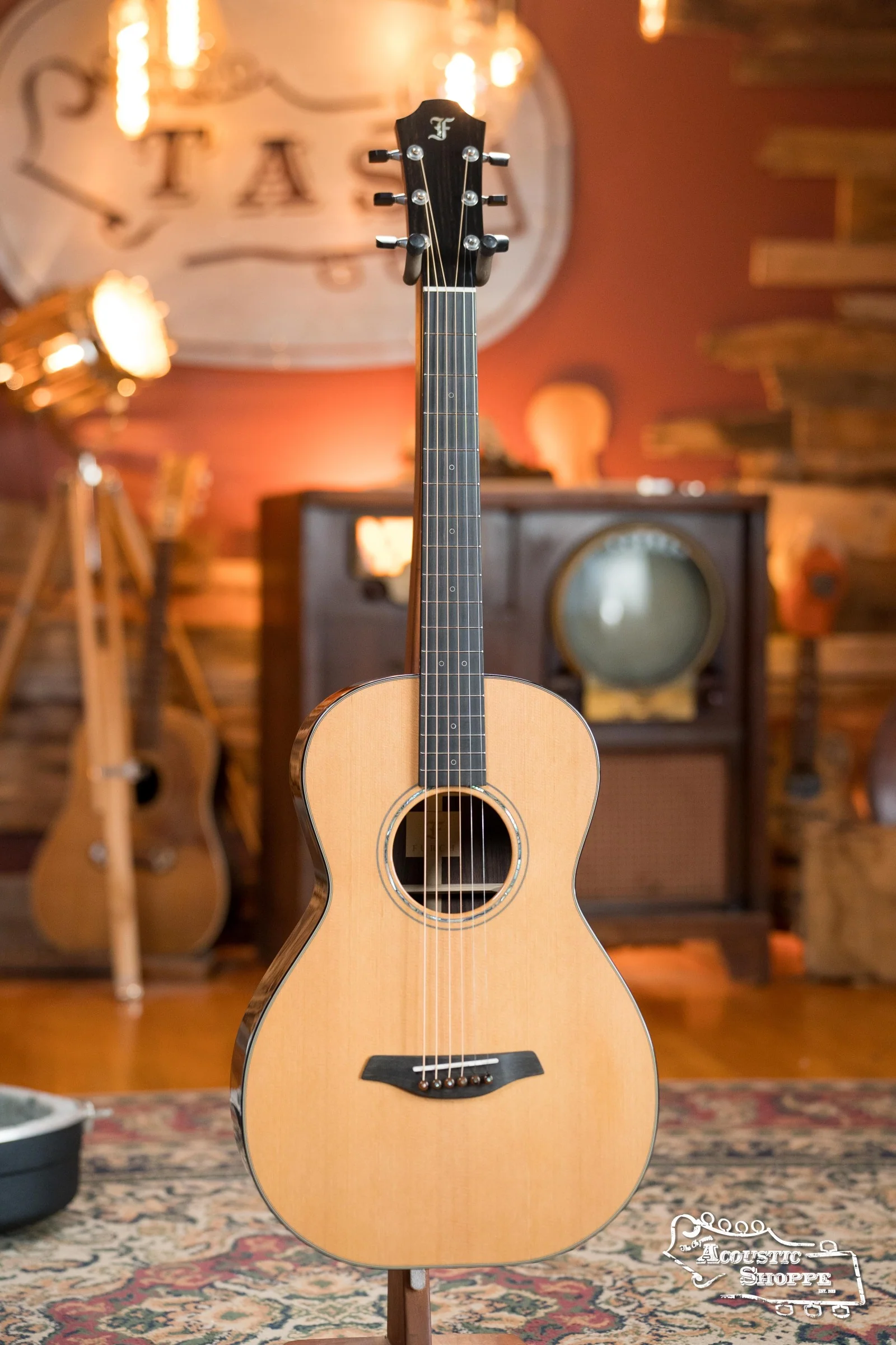 (Used) Furch Yellow OOM-CR Cedar/Rosewood OM Acoustic Guitar #0766 - Image 4