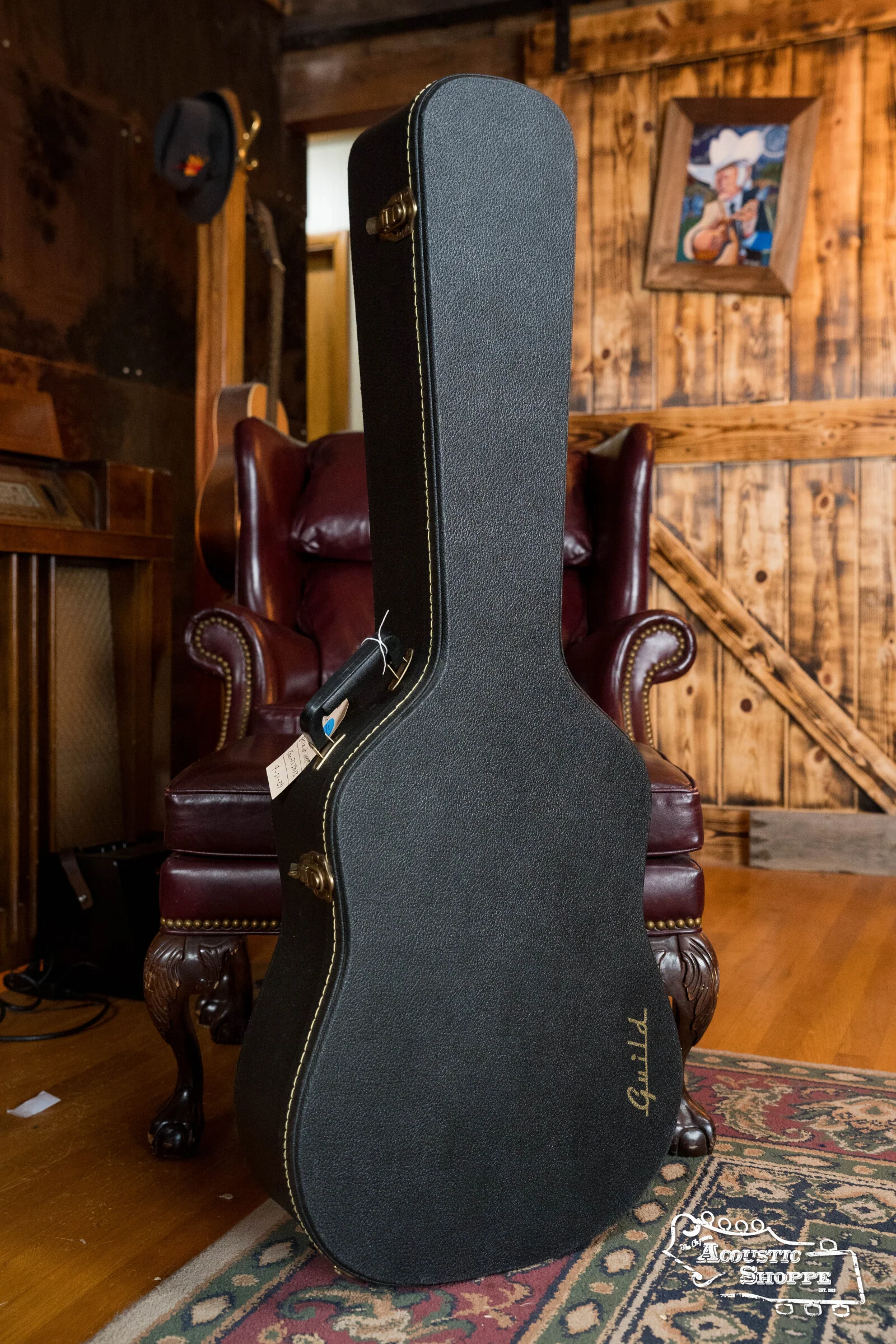 (Used) Mid 90's Guild DCE3 Dreadnought Guitar #0424 - Image 16