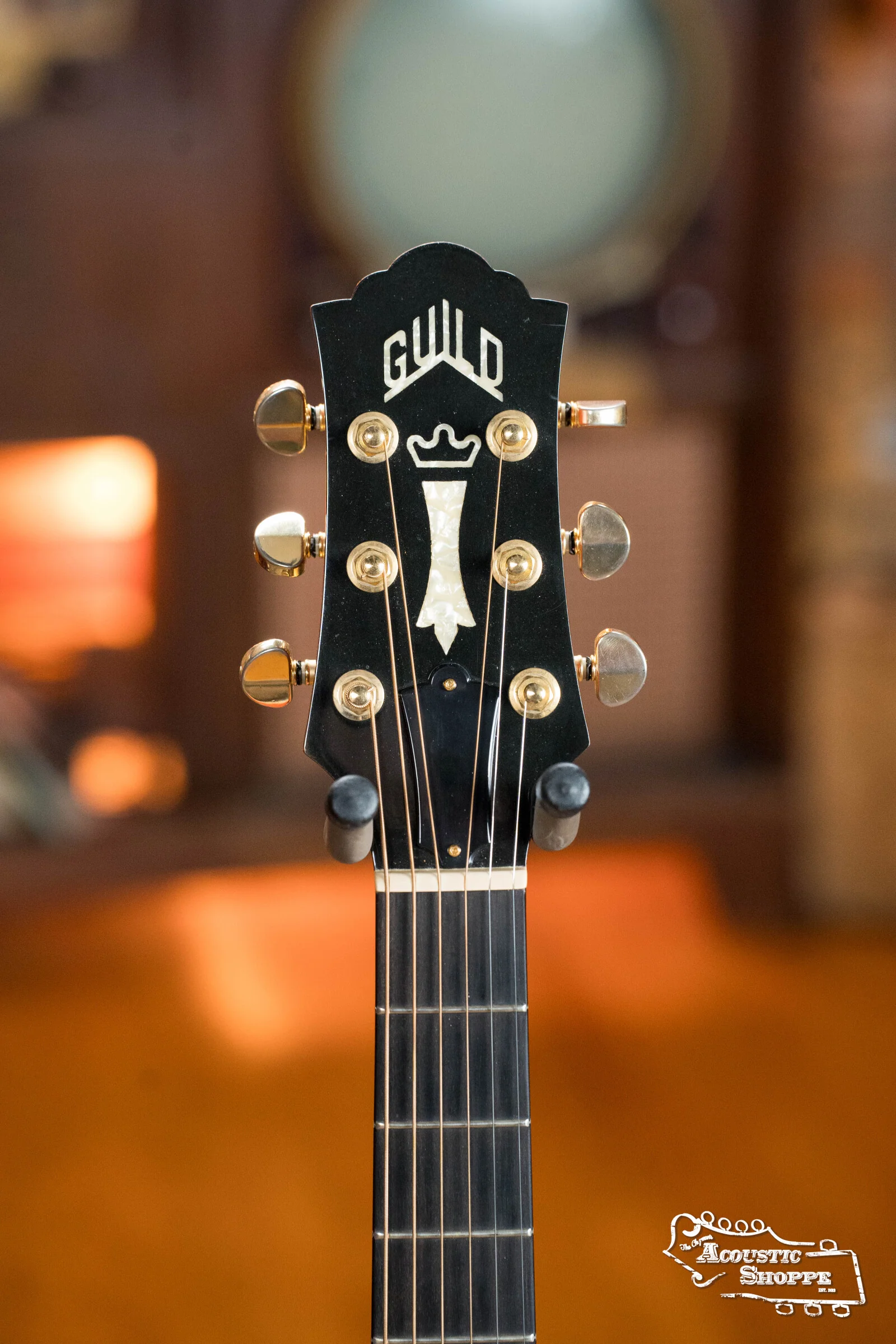 (Used) Mid 90's Guild DCE3 Dreadnought Guitar #0424 - Image 7