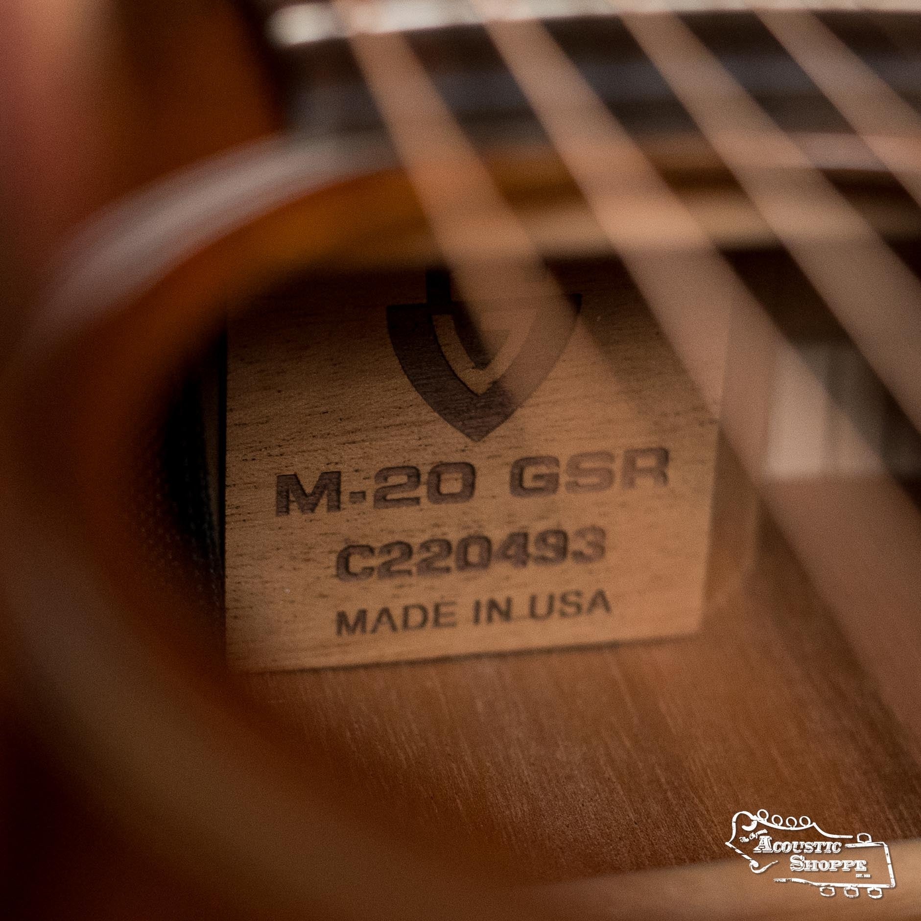 (Used) Guild GSR M-20 Concert Guitar w/LR Baggs HiFi #0493 - Image 4