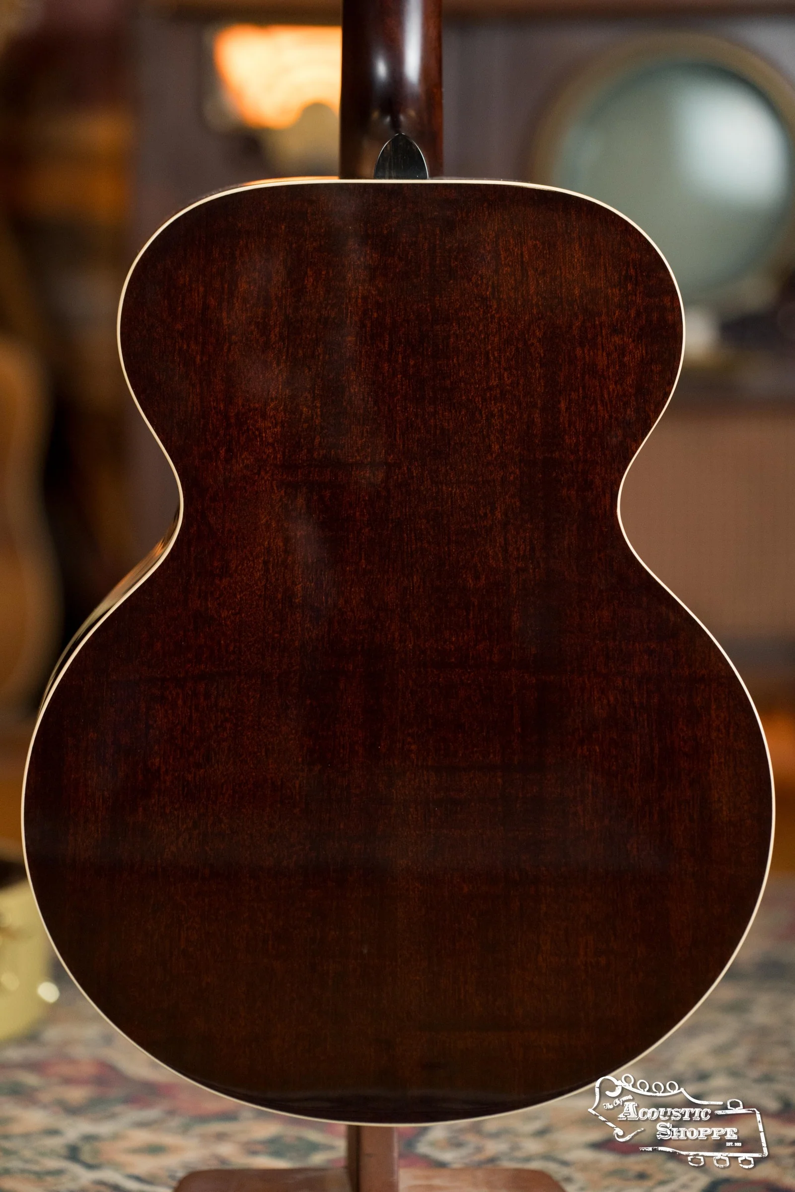 (Used) Huss & Dalton Crossroads MJ Sitka/Mahogany Dark Sunburst Small Jumbo Acoustic Guitar #5685 - Image 11