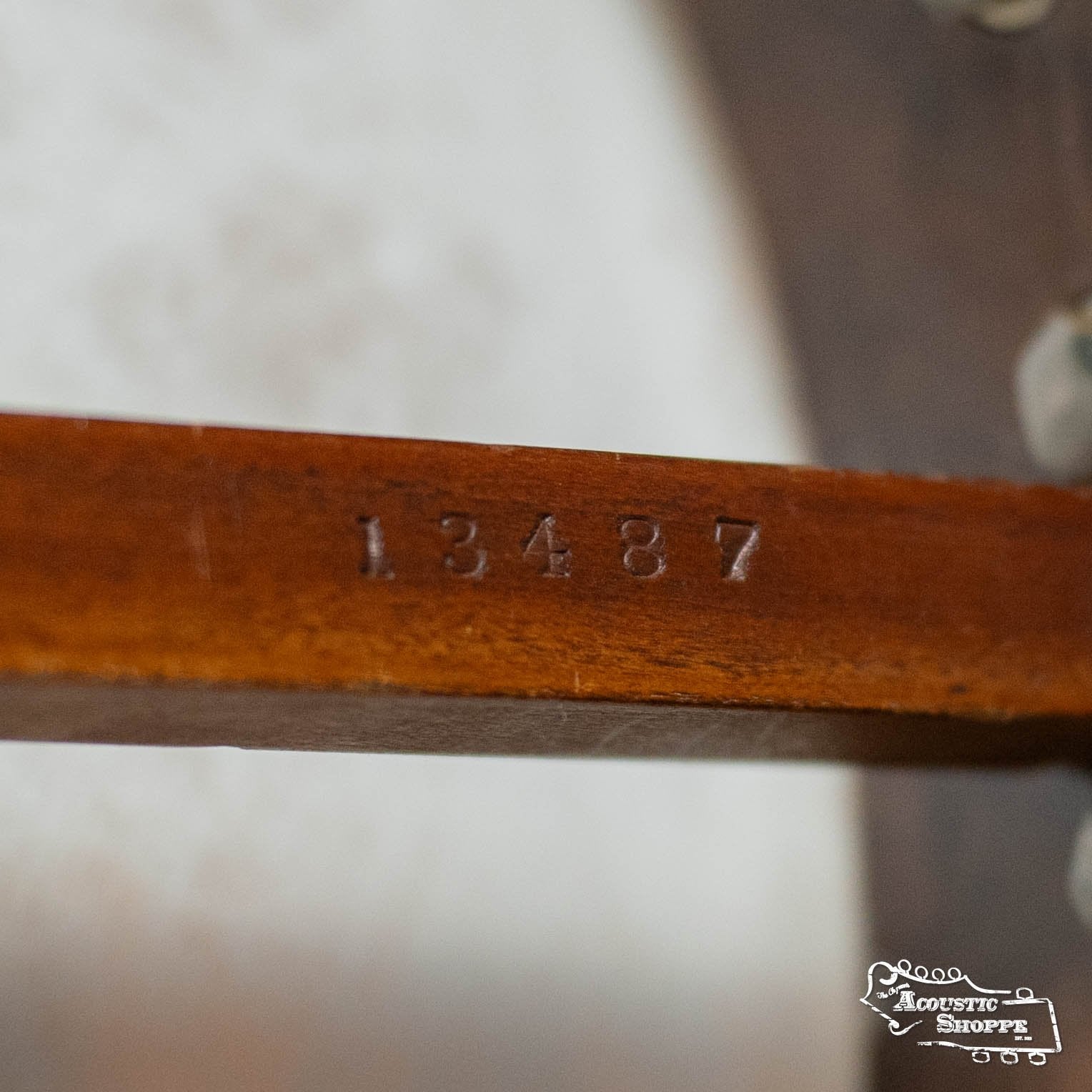 (Used) S.S. Stewart Thoroughbred 5-String Open-Back Banjo #3487 - Image 12