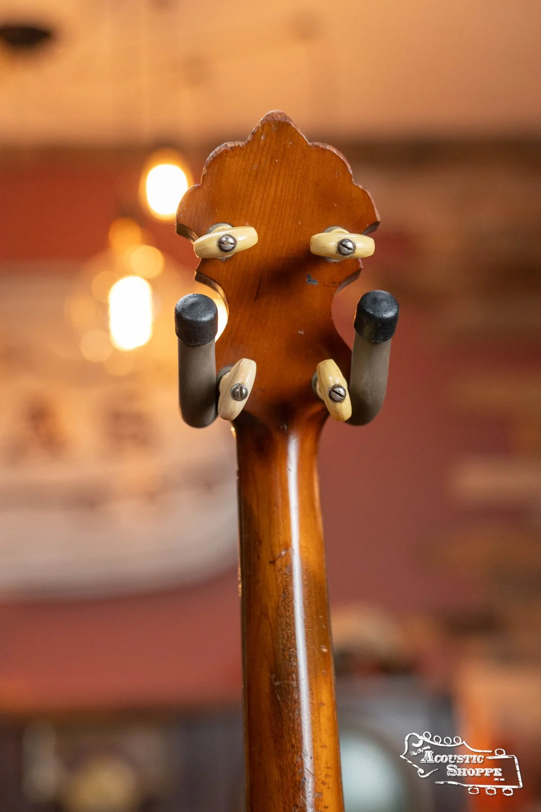 (Used) S.S. Stewart Thoroughbred 5-String Open-Back Banjo #3487 - Image 17