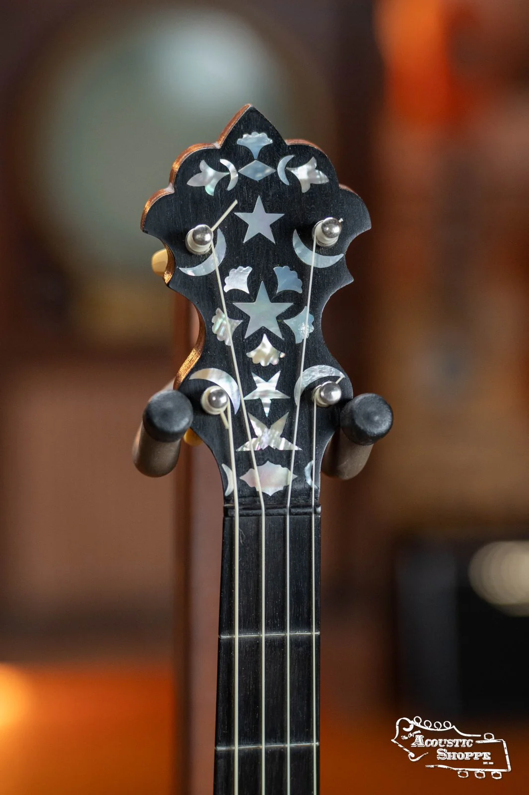 (Used) S.S. Stewart Thoroughbred 5-String Open-Back Banjo #3487 - Image 6