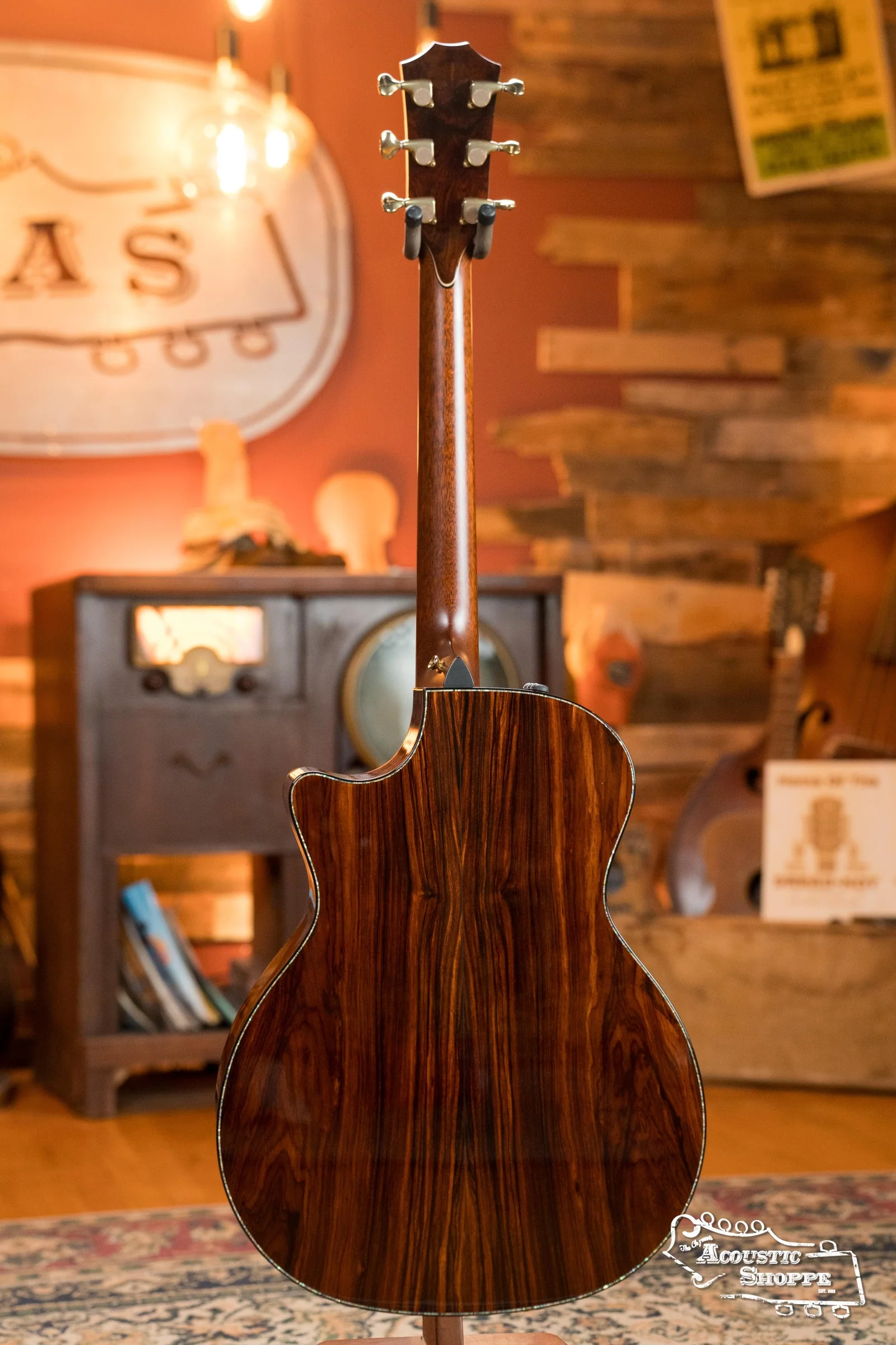 (Used) Taylor PS14CE Sitka Spruce/Cocobolo Cutaway Grand Auditorium Guitar w/Electronics #4100 - Image 12