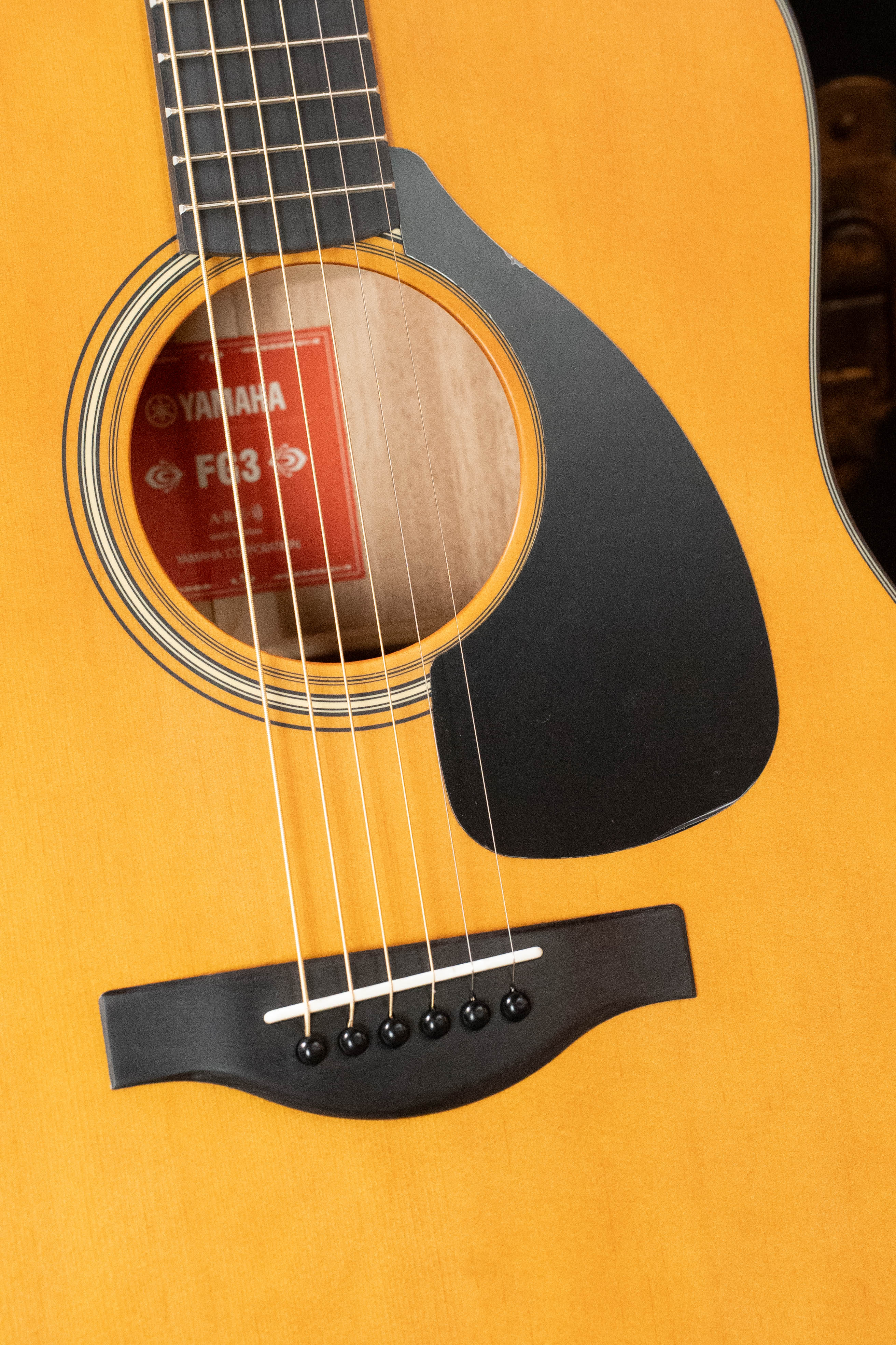 Yamaha FG3 Spruce/Mahogany Red Label Dreadnought Acoustic Guitar #1043 - Image 3