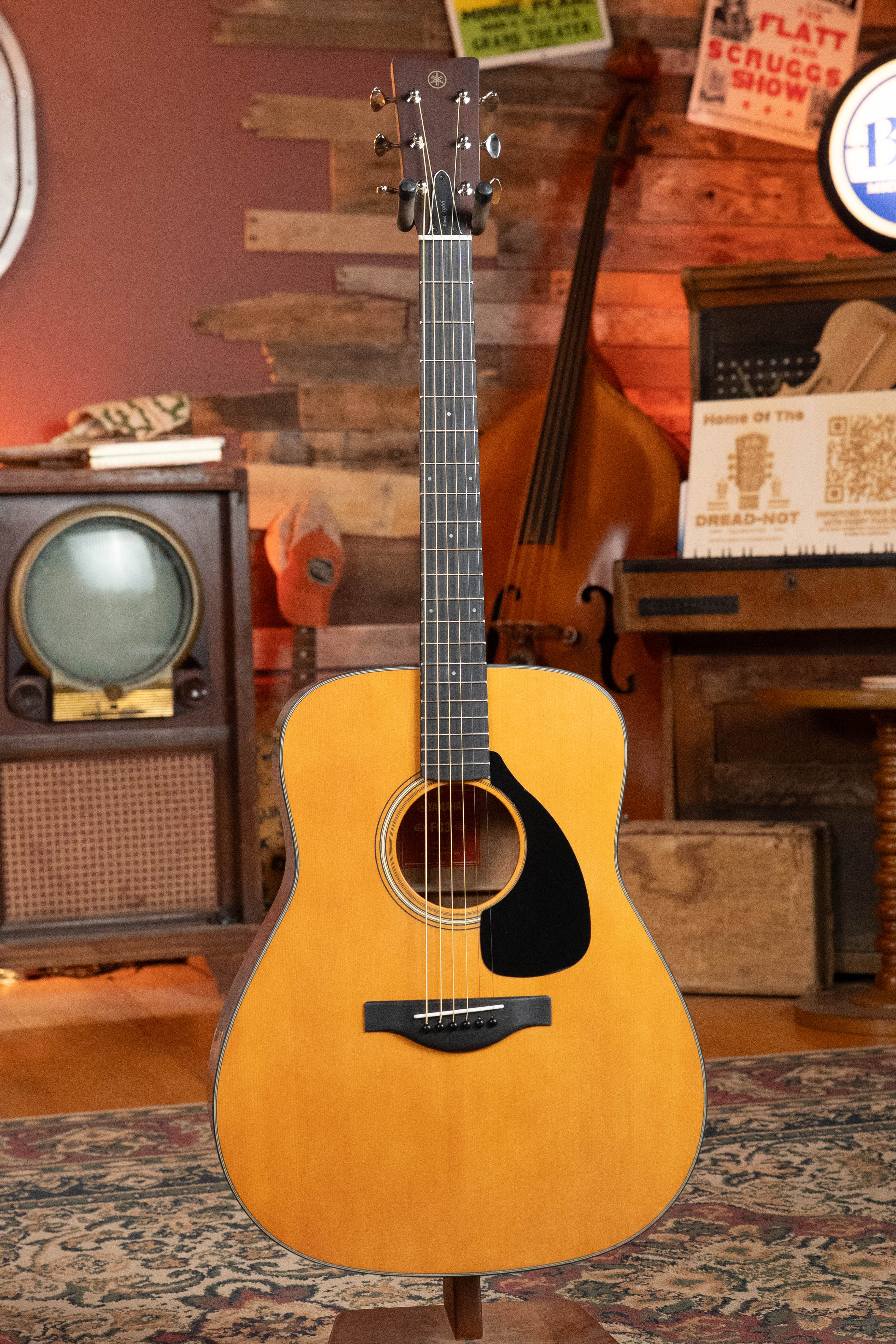 Yamaha FG3 Spruce/Mahogany Red Label Dreadnought Acoustic Guitar #1043 - Image 7