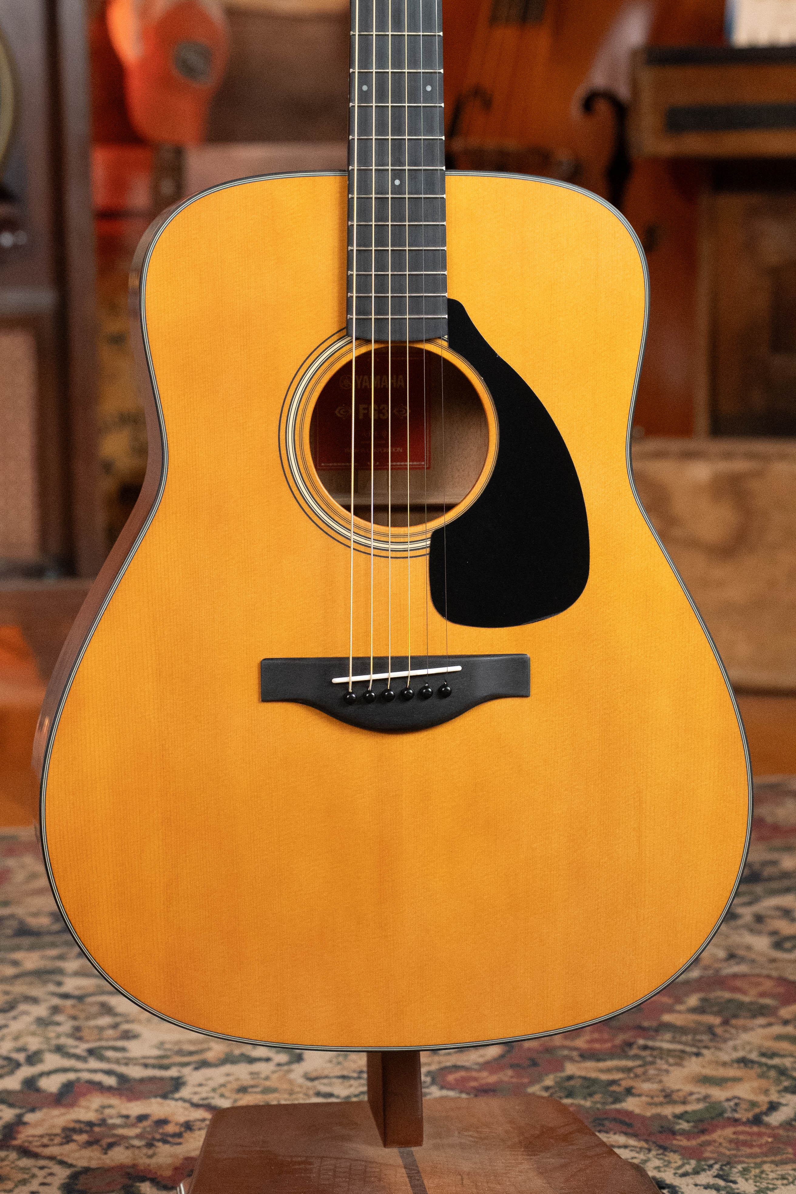 Yamaha FG3 Spruce/Mahogany Red Label Dreadnought Acoustic Guitar #1043 - Image 8