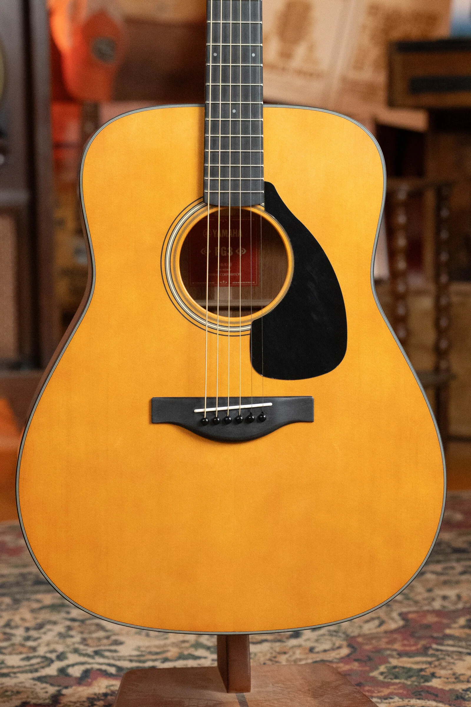 Yamaha FG3 Spruce/Mahogany Red Label Dreadnought Acoustic Guitar #1209 - Image 8